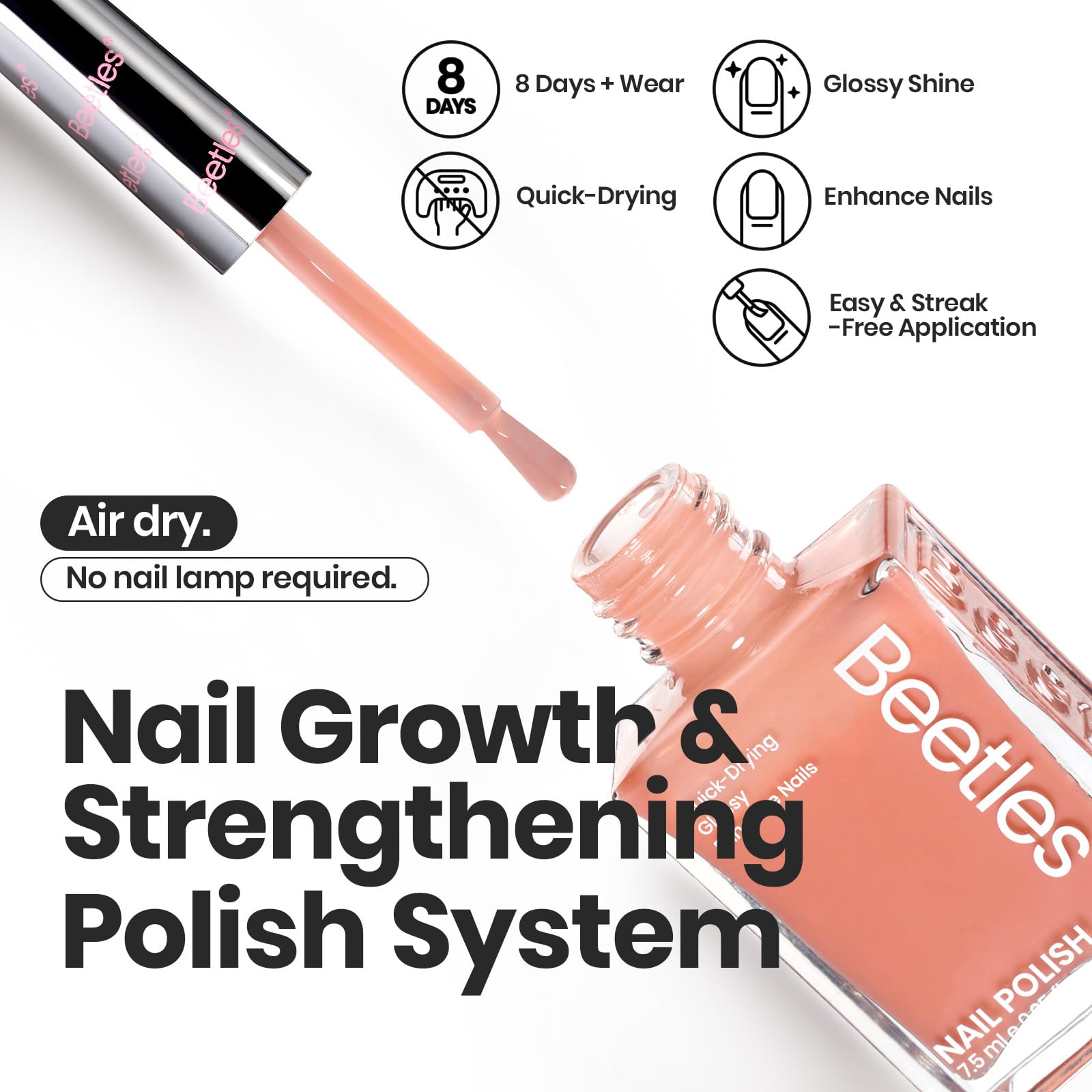 Twilight Nude - 6 Colors Summer Quick Dry Nail Polish Kit