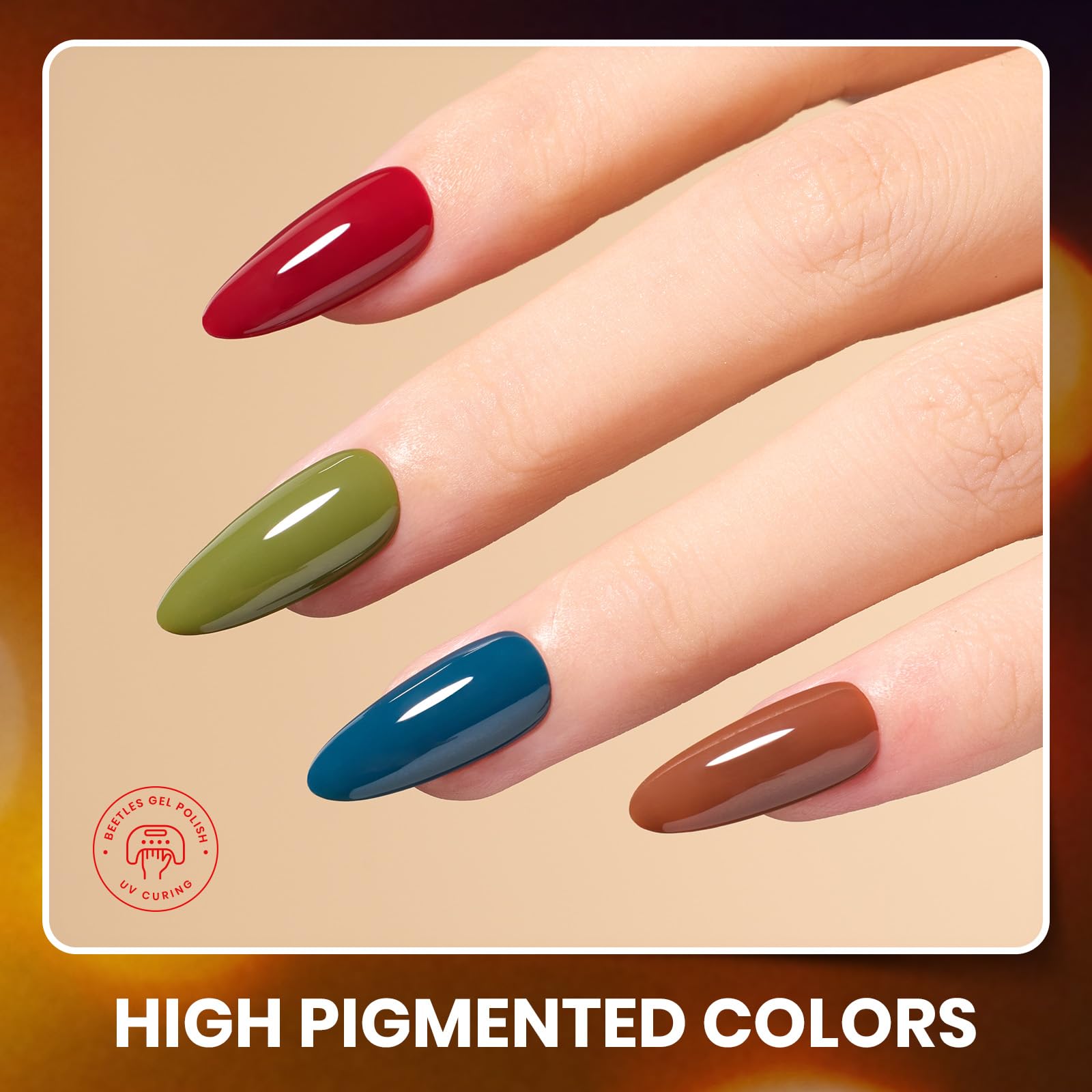 Autumn Aura - 20 Colors Fall Cat Eye Gel Nail Polish Set (5ml/Each)