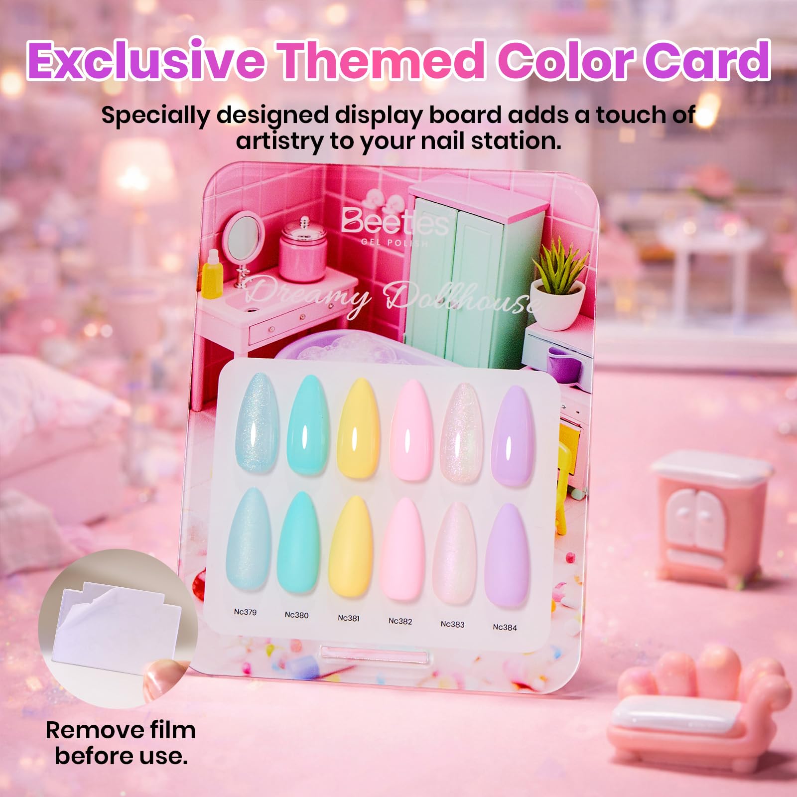 Dreamy Dollhouse 6 Colors Beetles Hema Free Summer Nails Gel Polish Set 15ML