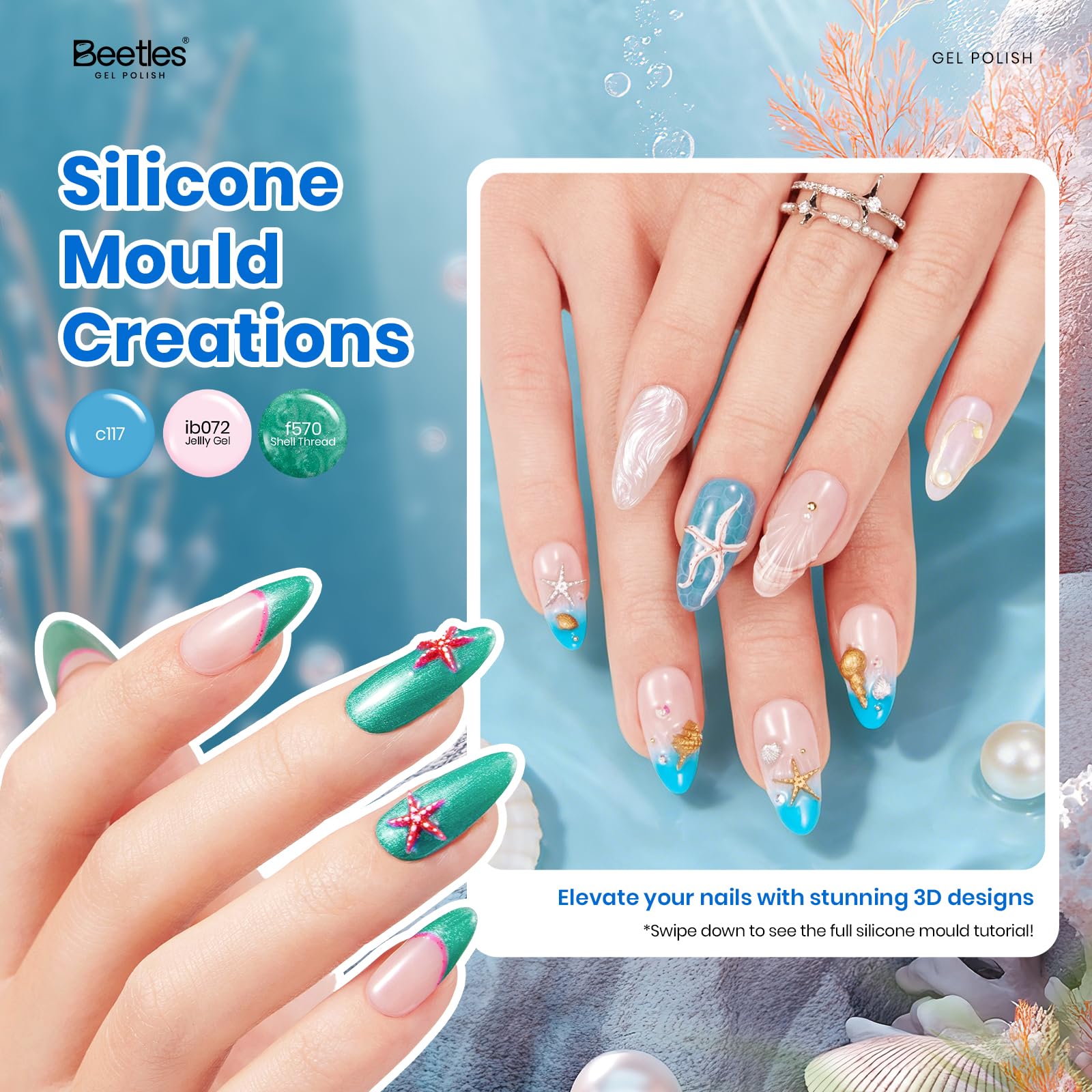 Ocean Odyssey 25 Colors Summer Gel Polish Kit