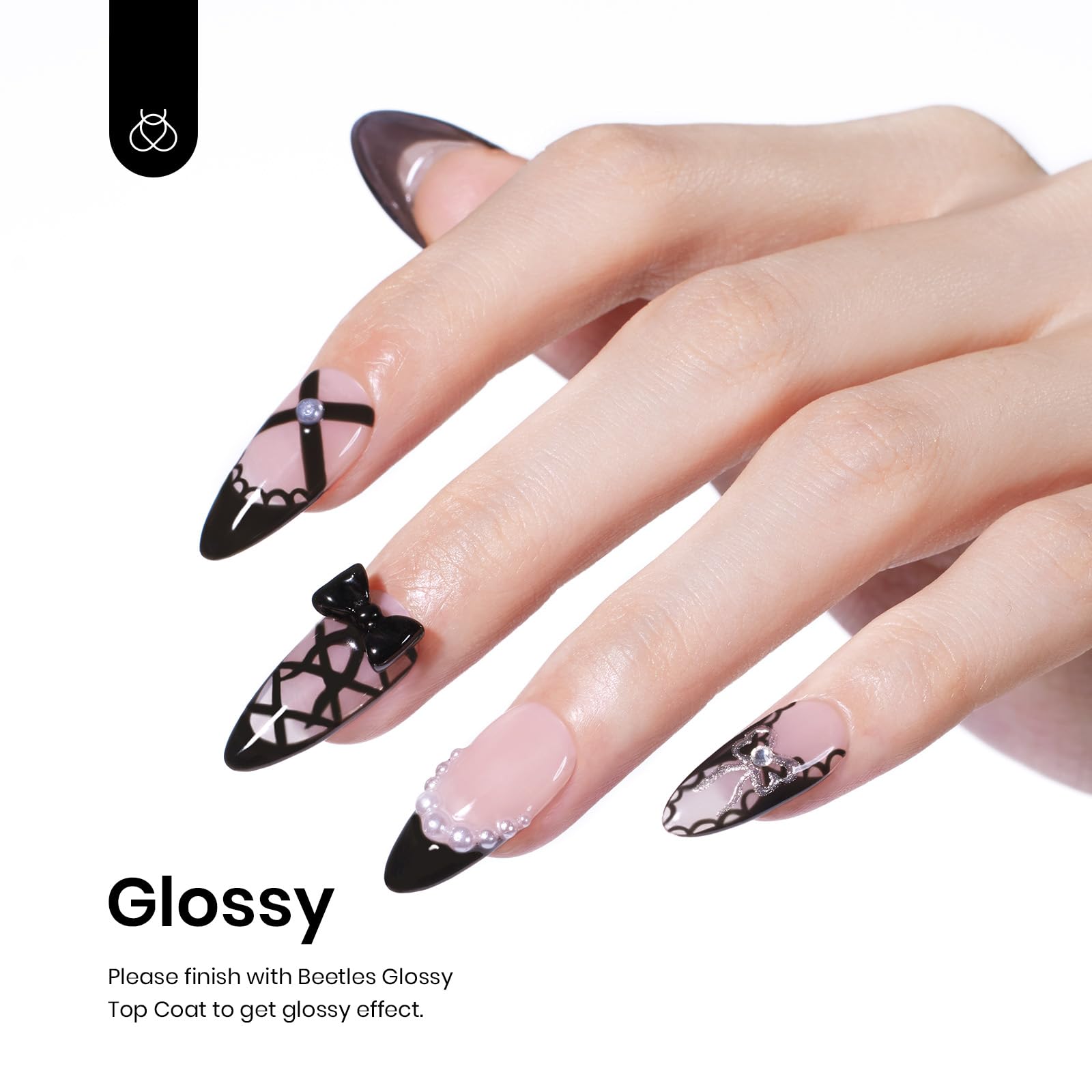 Audrey Black #a220 |15ml Gel Polish