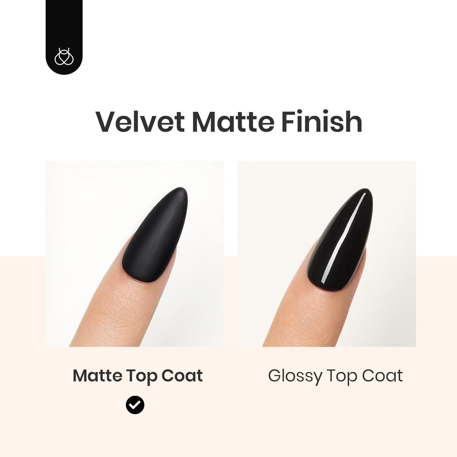 Beetles Matte Gel Top Coat for Gel Nail Polish - 15ML Chrome Proof Matte Top Coat No Wipe Powder-Resist Matte Finish