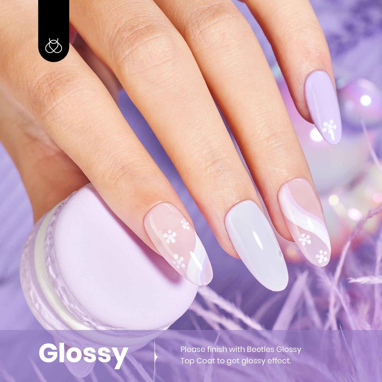 Lavender Haze - Spring Nails Purple Colorful Gel Polish 15ml