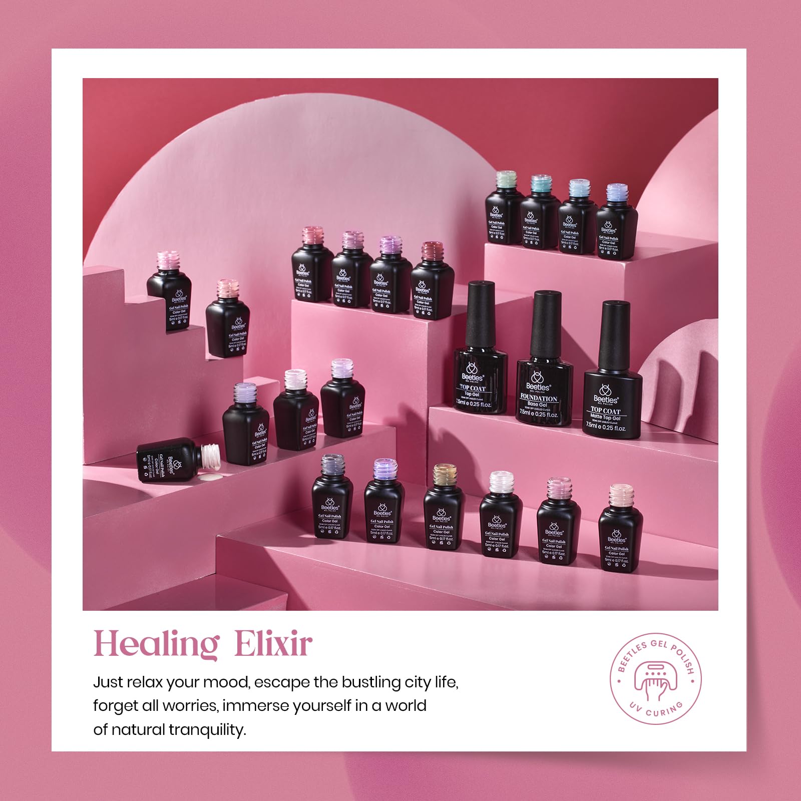 Healing Elixir -23 PCS 20 Colors Spring Gel Nail Polish Kit