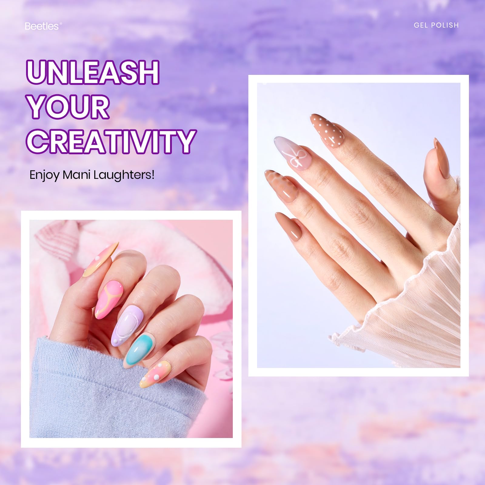 Beetles Gel Polish Winter Gel Nail Polish Set 32 Colors All Seasons Kit with Base Top Coat UV LED Needed Gifts