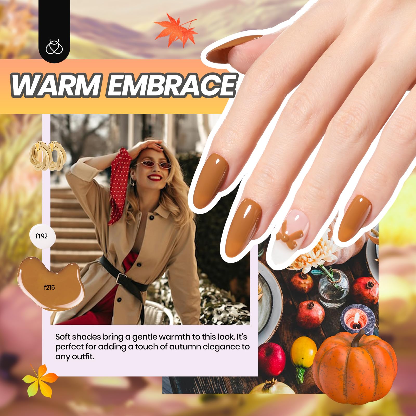 Beetles Gel Nail Polish Kit with U V Light - 54 Pcs 32 Colors Gel Nail Kit Christmas Nails