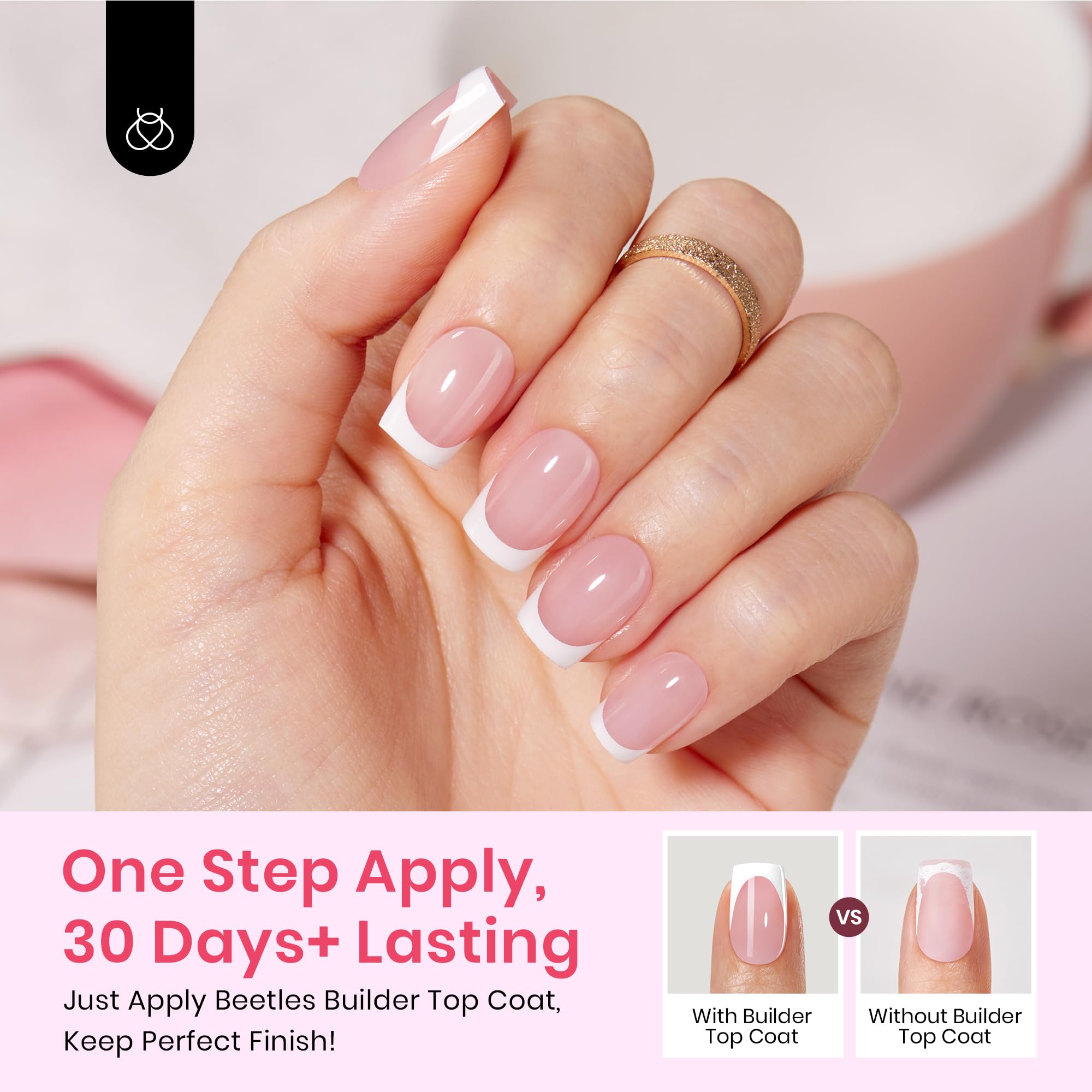 White French Gel Nail Kit  Plus-Lite Kit Tip 150Pcs