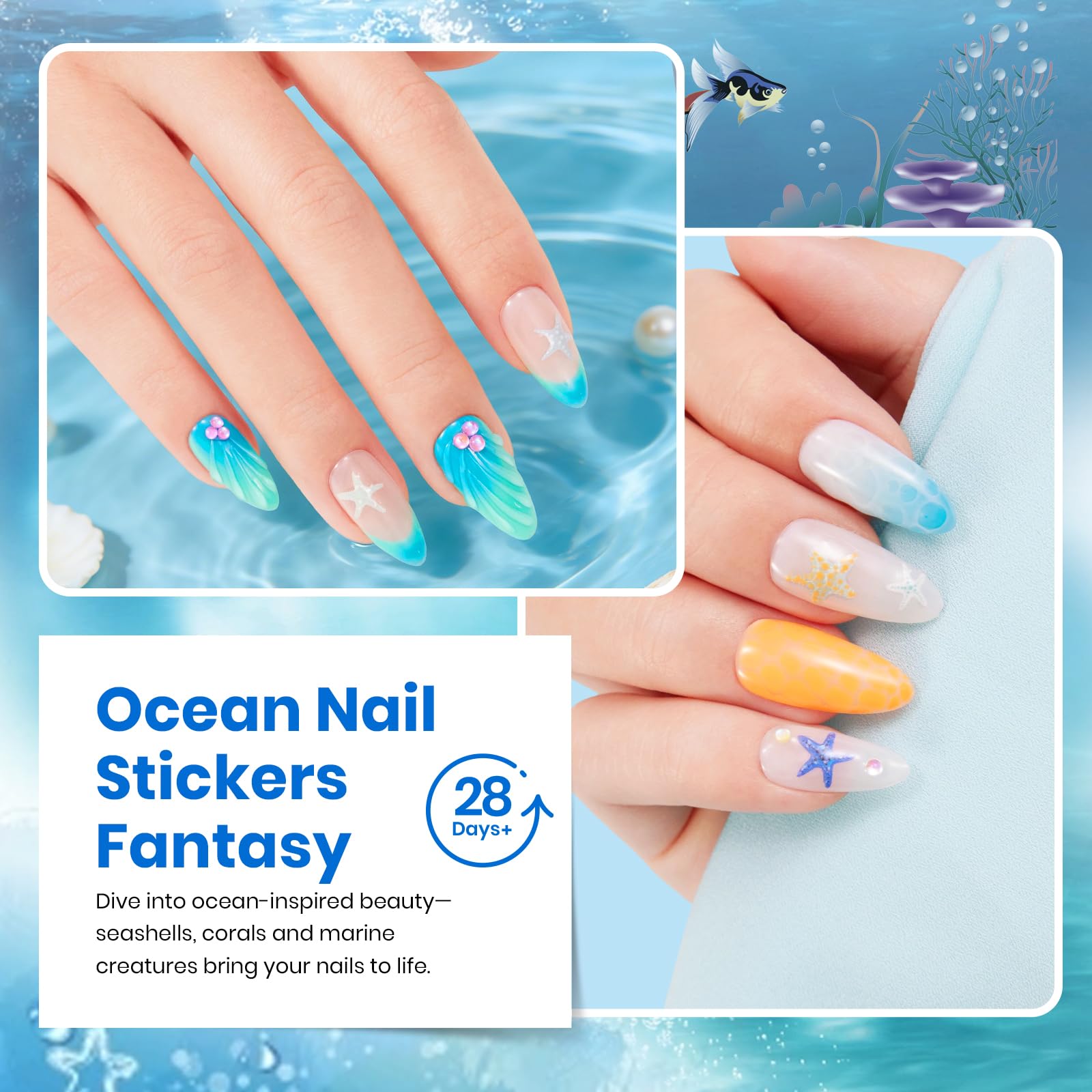 Ocean Odyssey 25 Colors Summer Gel Polish Kit