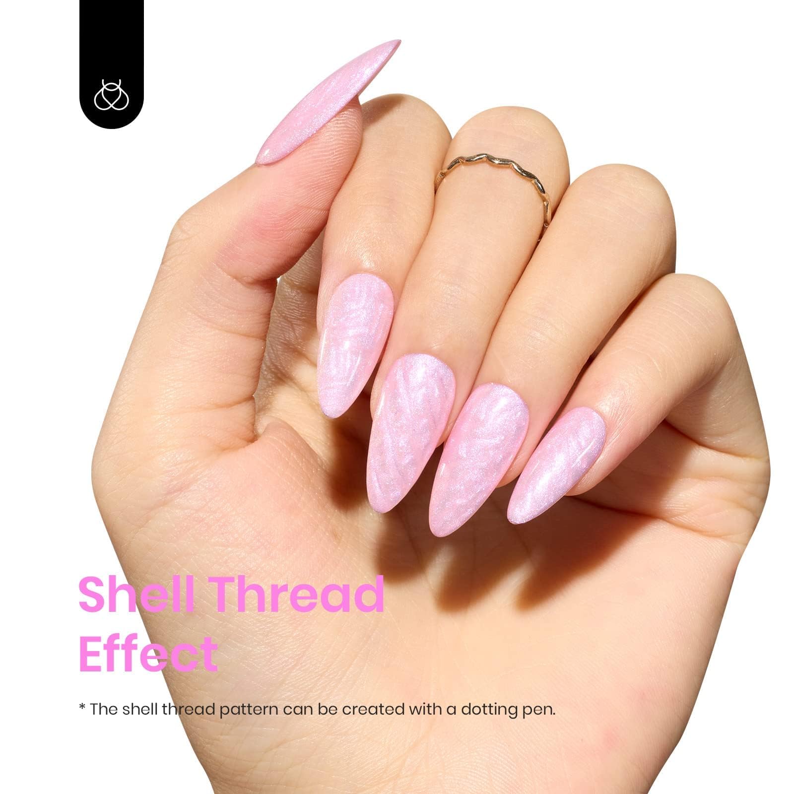 Pearlescent Pink|15ml Gel Polish Colors Glitter Gel Star Nails