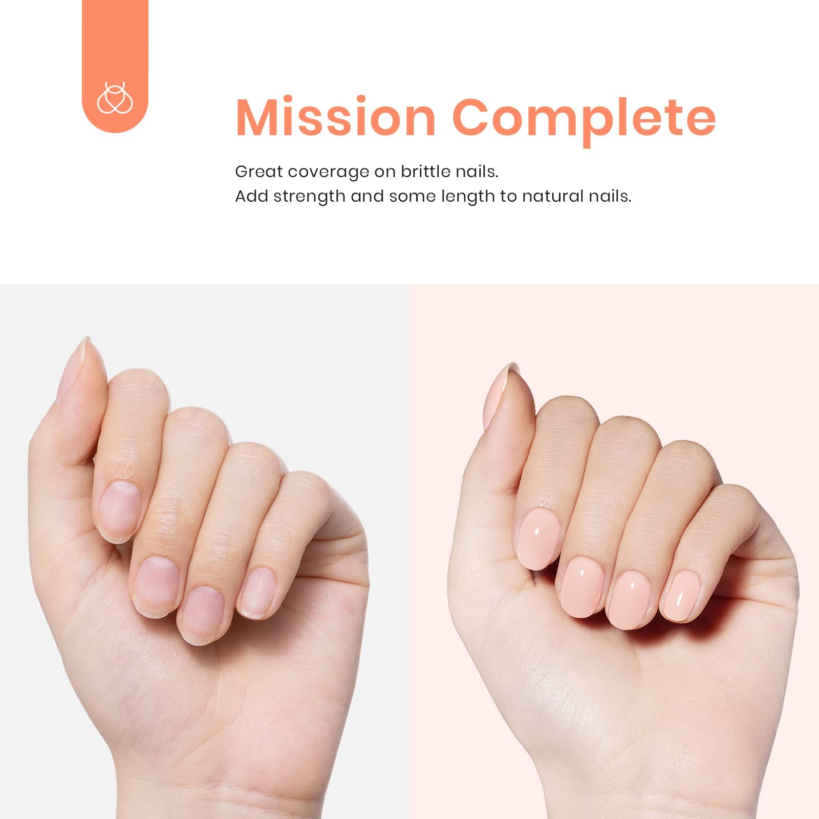 Beetles Builder Gel for Nails-Cover Nude Translucent 7 in 1 Nail