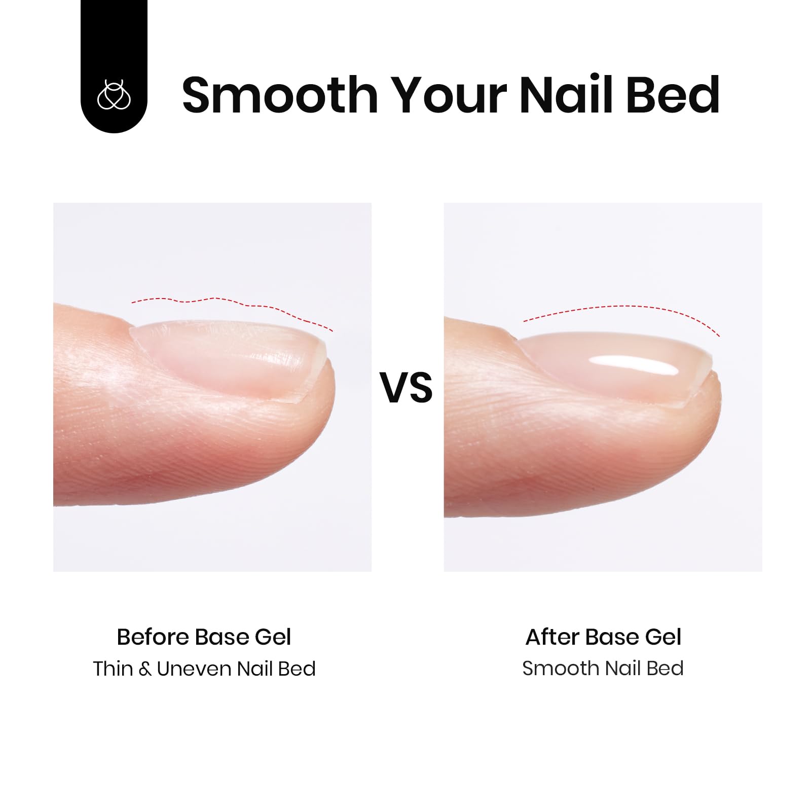 Beetles PEEL-OFF Base Coat and Top Coat Gel Nail Polish Set