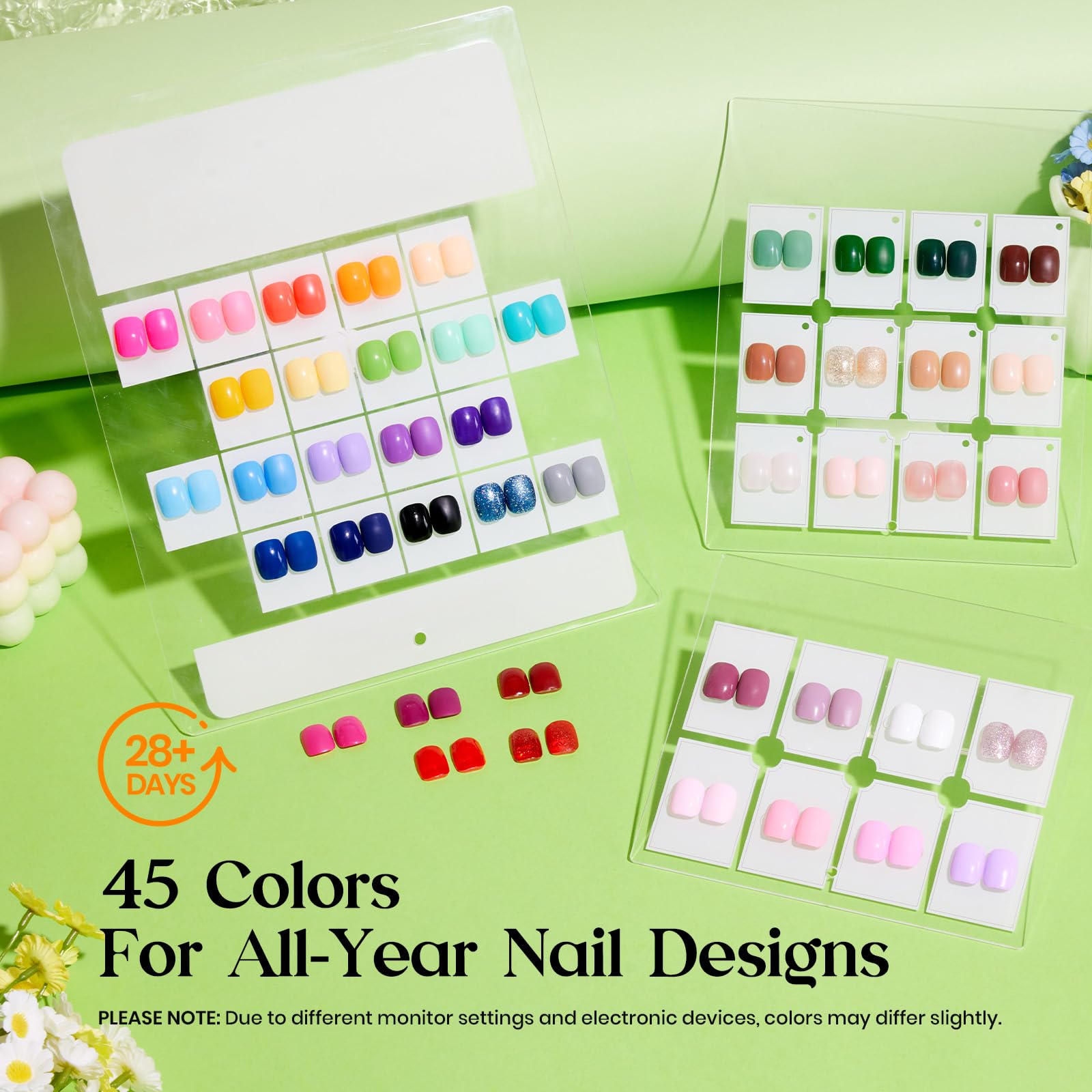 Emotional Journey - 45 Colors Upgrade Colorful Bottle Gel Starter Kit