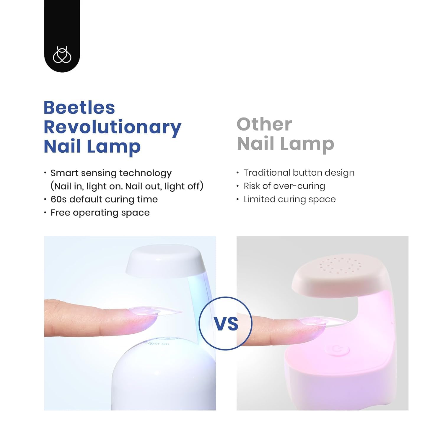 Beetles Gel Nail Kit Almond-500Pcs Gel Nails Tip Easy Extension Set