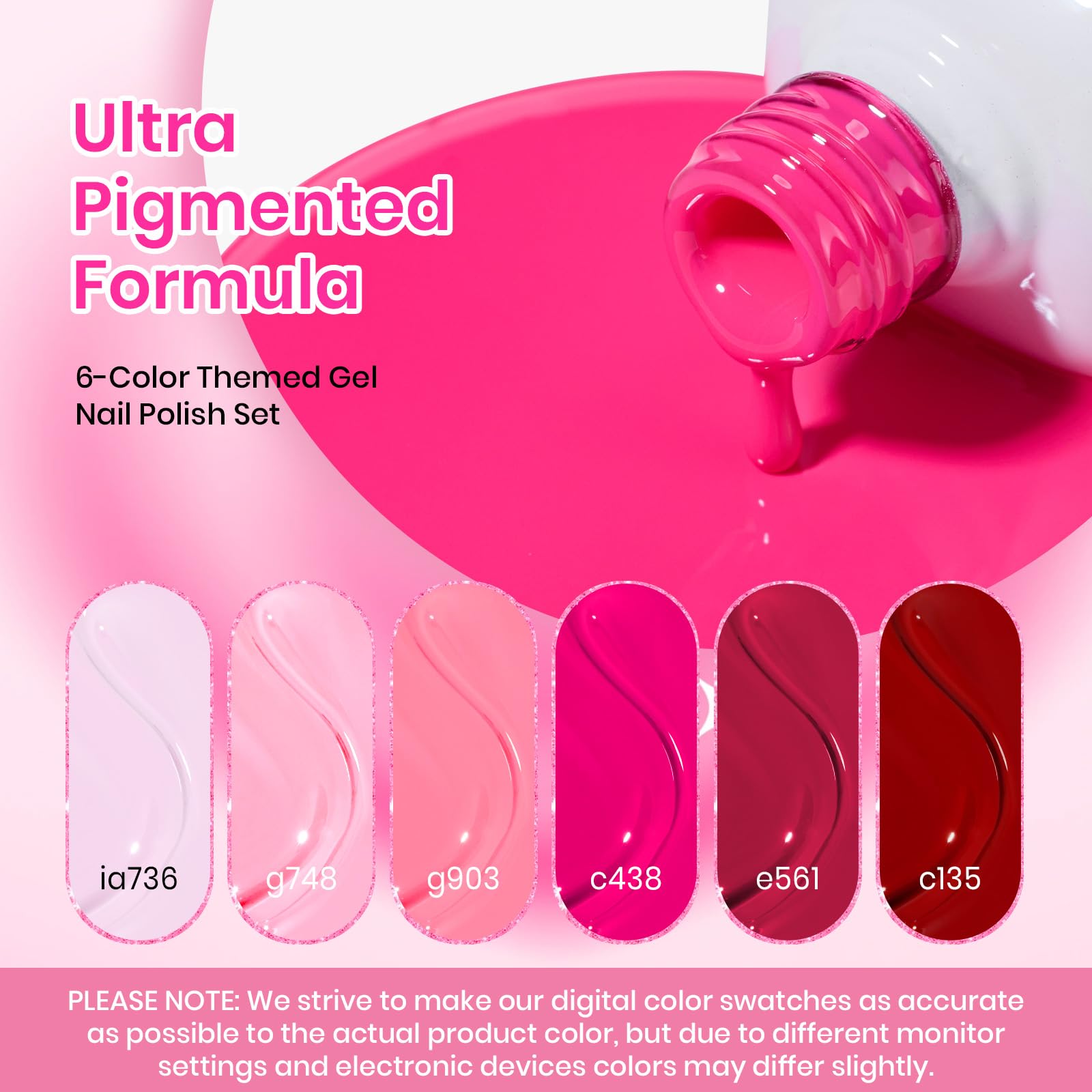 Beetles Tipex Lite Valentine Nails Kit - 192pcs Heart Cutout Pre-Built Apex Almond & Stiletto Medium Nail Tips