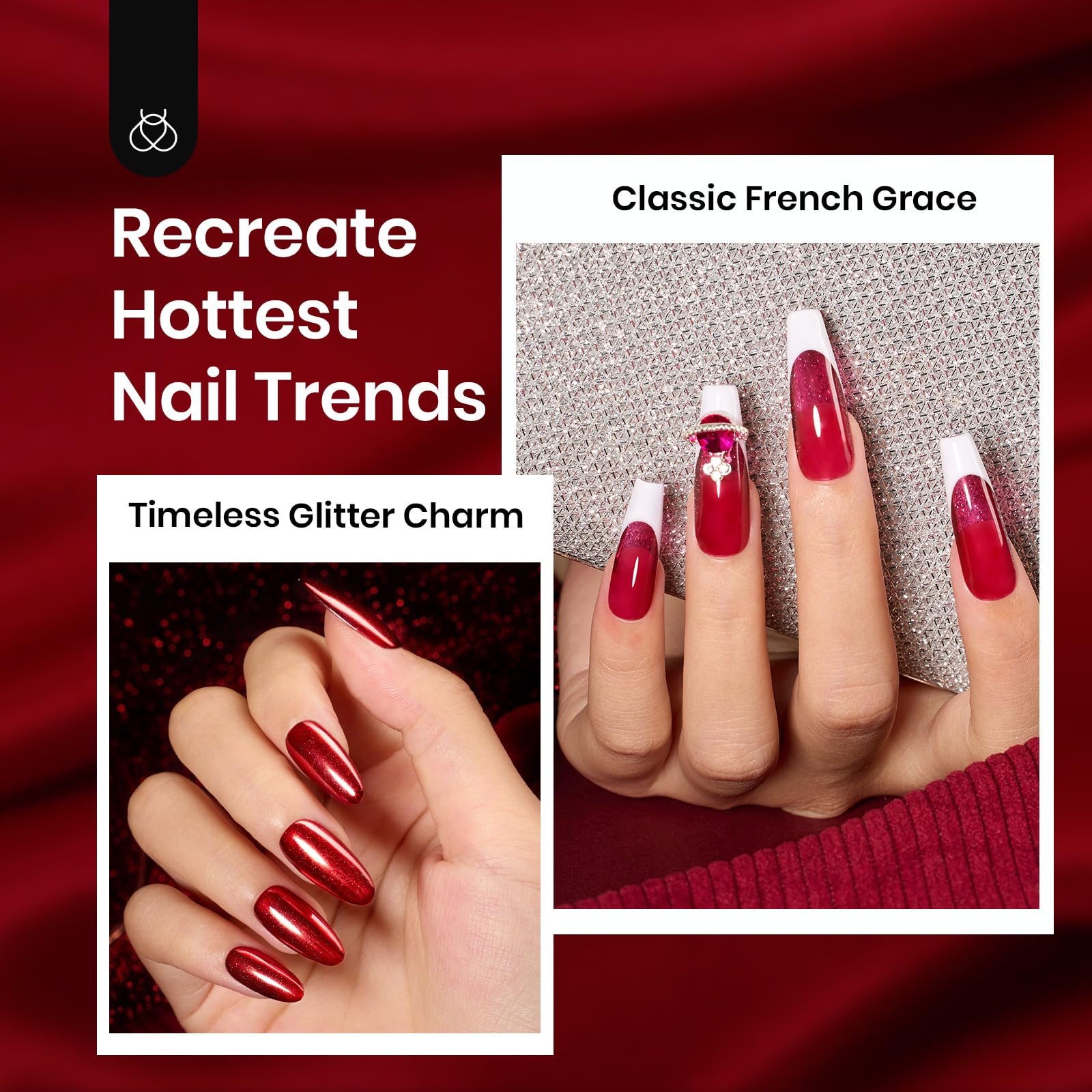 Red Revival 6 Colors Gel Polish Set