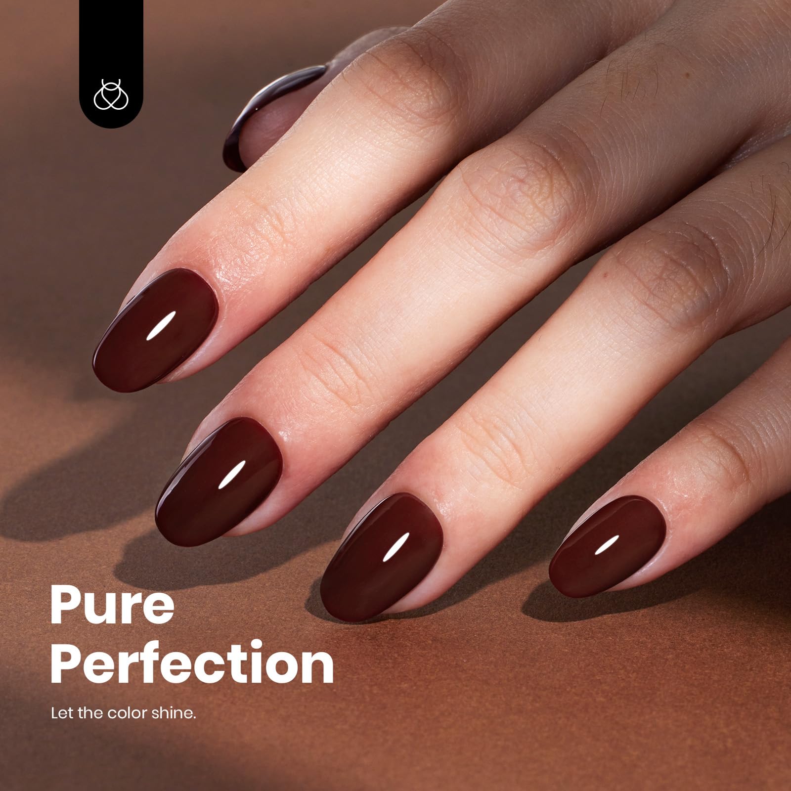 Hema - Free Merlot Wine - 15ML Dark Maroon Wine Red Gel Nail Polish