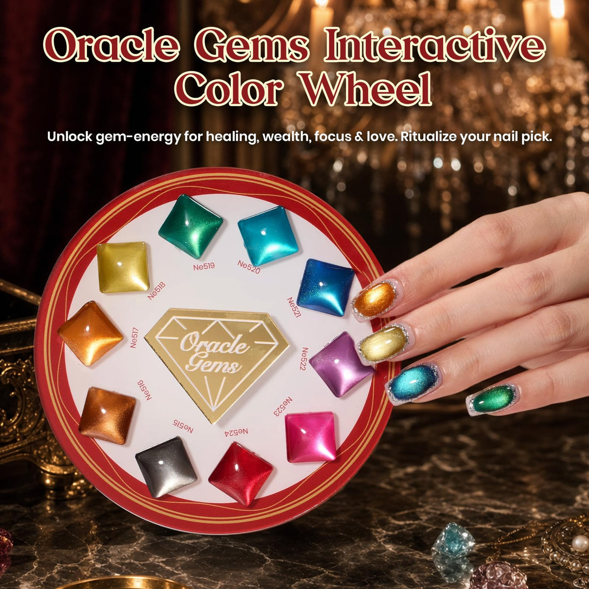Beetles 10 Colors Cat Eye Gel Nail Polish Set – Oracle Gems