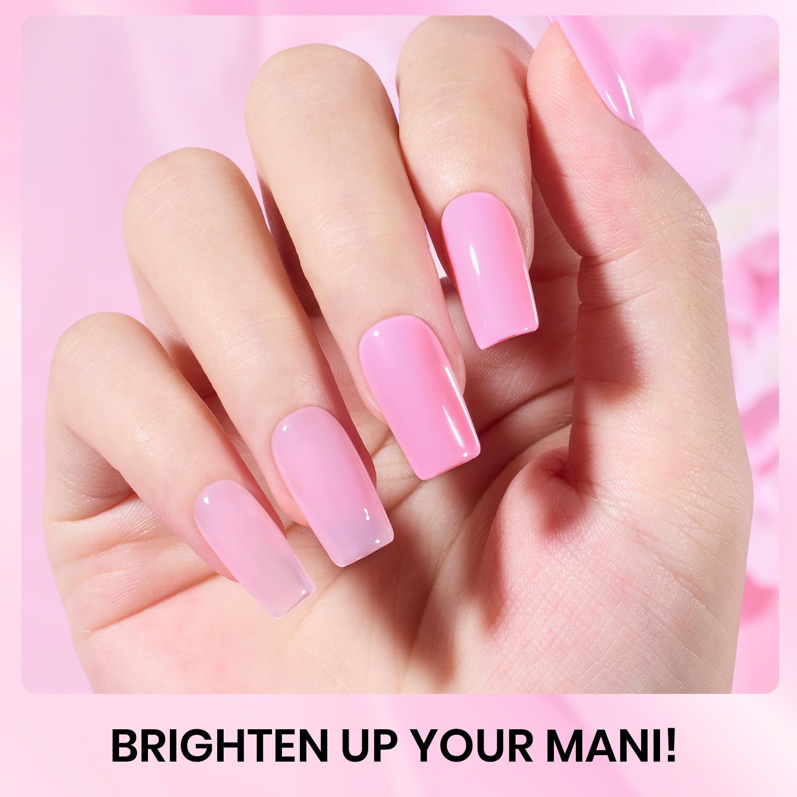 Pink Melody - 6 Colors Gel Polish Summer Nails Set – Beetles Gel