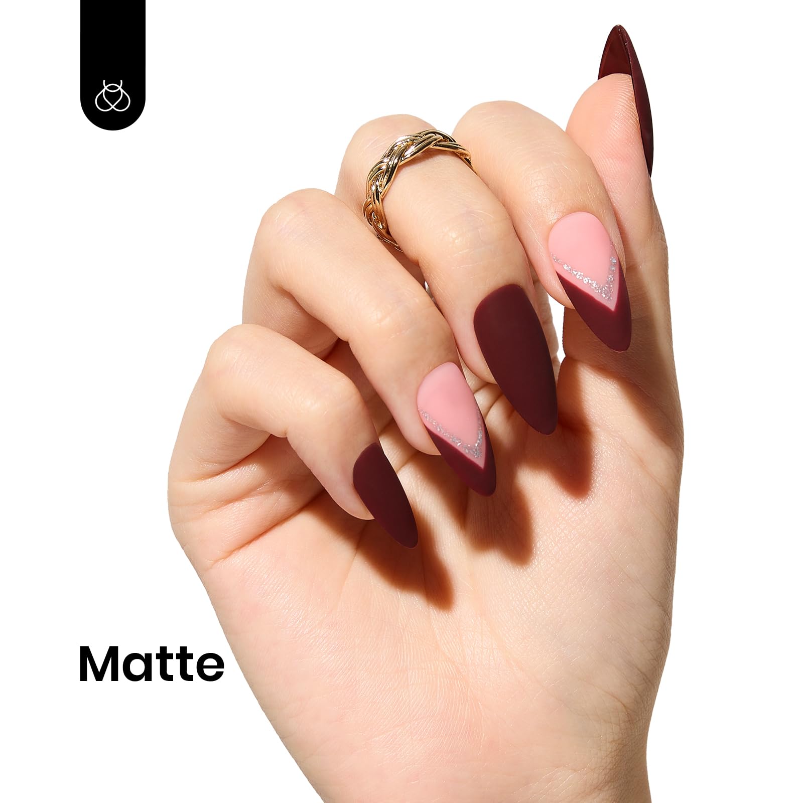 Beetles Merlot Wine Nails  Gel Polish 15ml Dark Maroon Red Gel Nail Polish