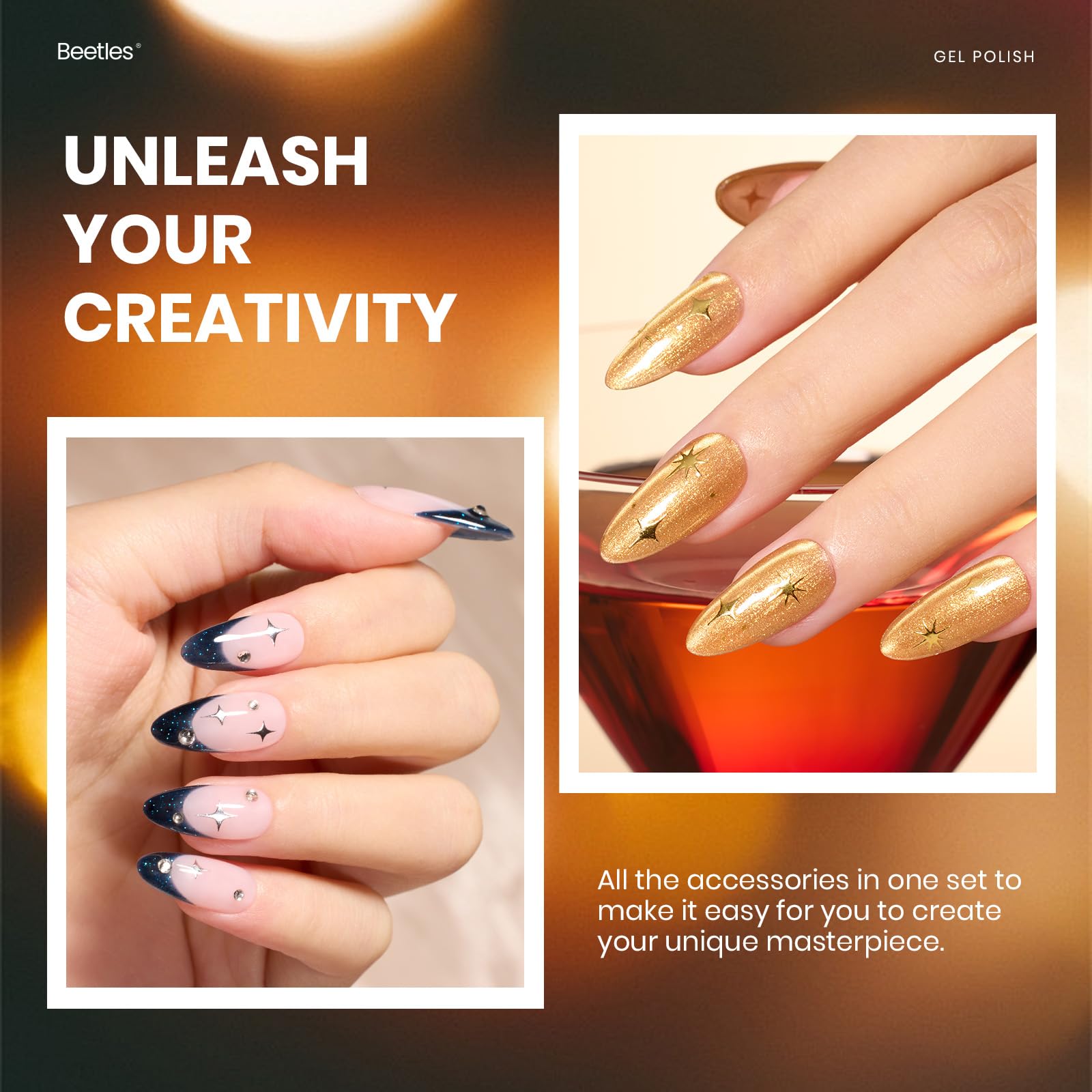 Autumn Aura - 20 Colors Fall Cat Eye Gel Nail Polish Set (5ml/Each)