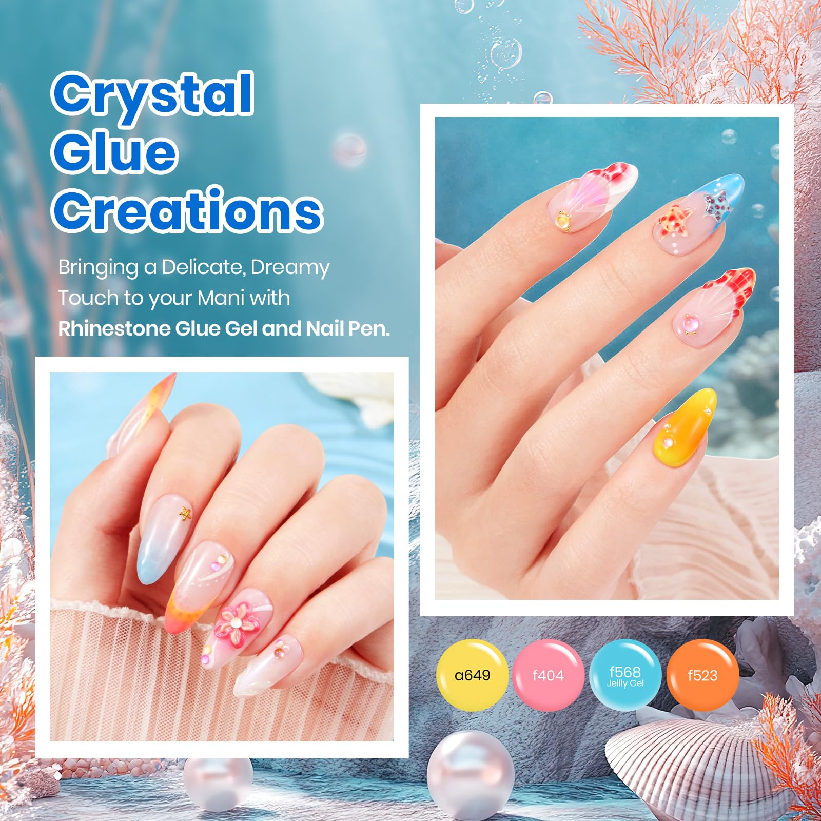 Ocean Odyssey 25 Colors Summer Gel Polish Kit