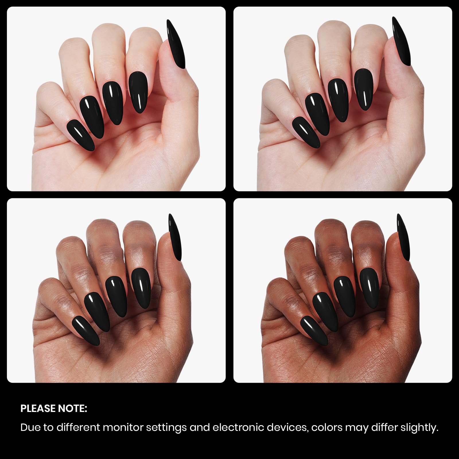 Audrey Black #a220 |15ml Gel Polish