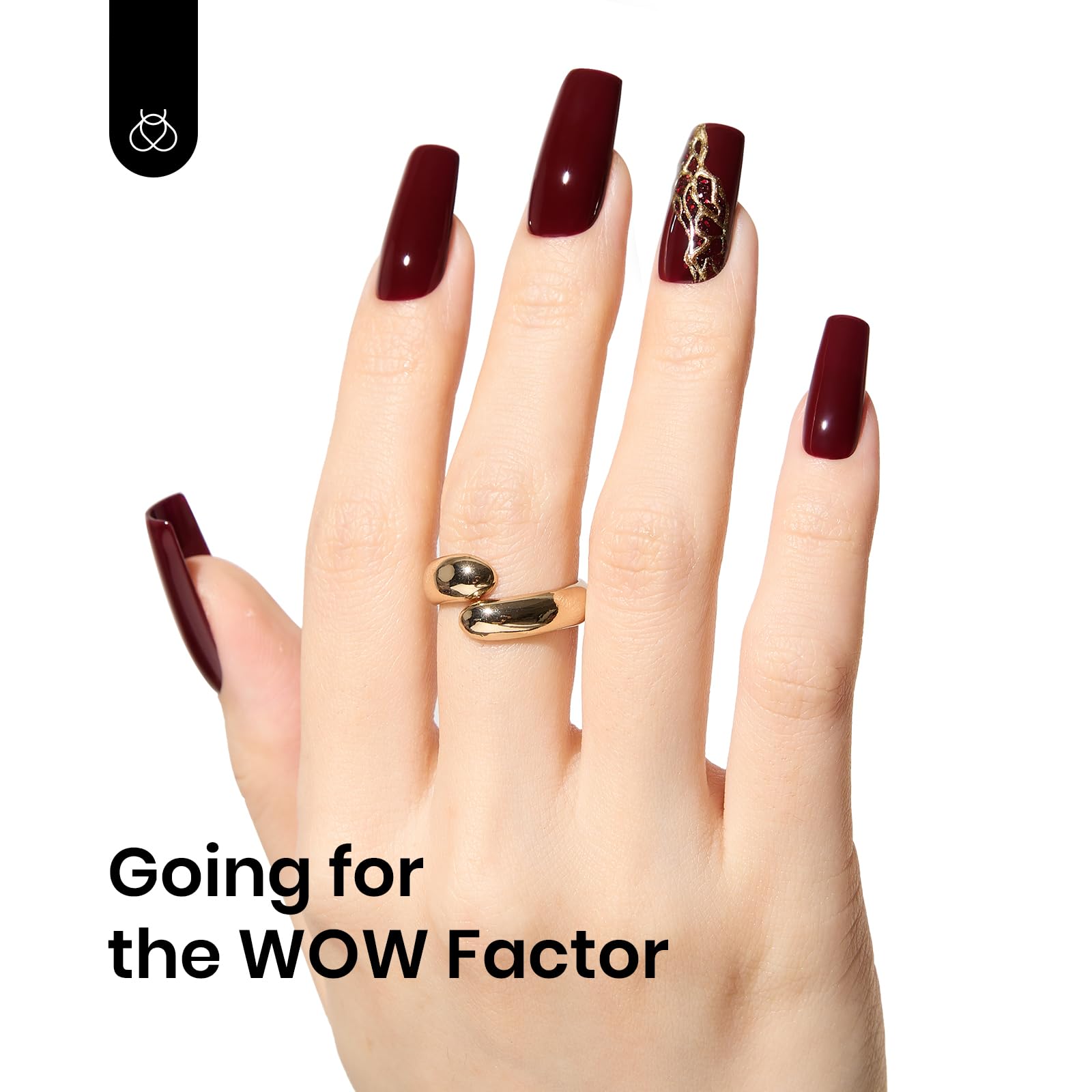Beetles Merlot Wine Nails  Gel Polish 15ml Dark Maroon Red Gel Nail Polish