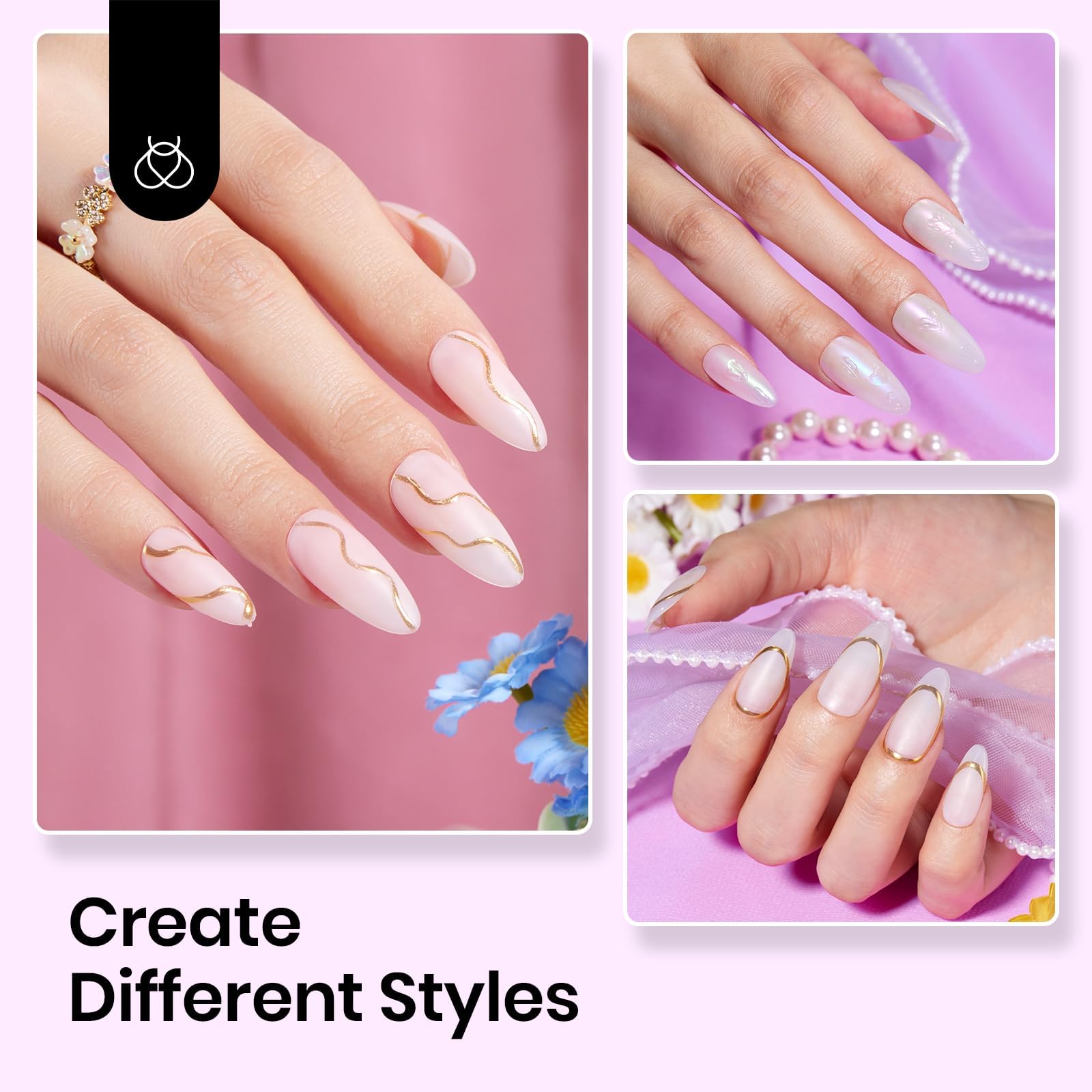 Beetles Matte Gel Top Coat for Gel Nail Polish - 15ML Chrome Proof Matte Top Coat No Wipe Powder-Resist Matte Finish