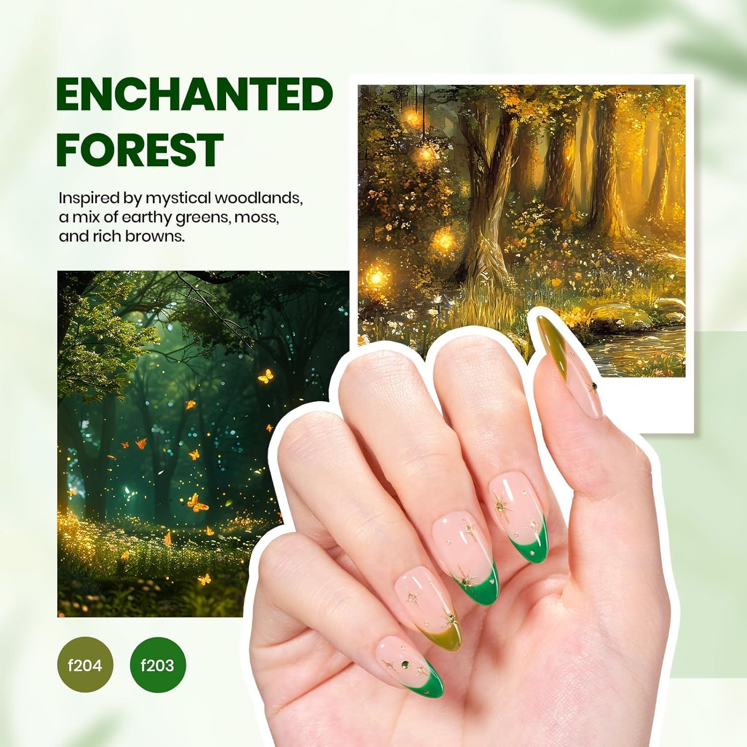 Colorful Dreamscape Starter Kit: Nail Art Gels, Tools & Accessories