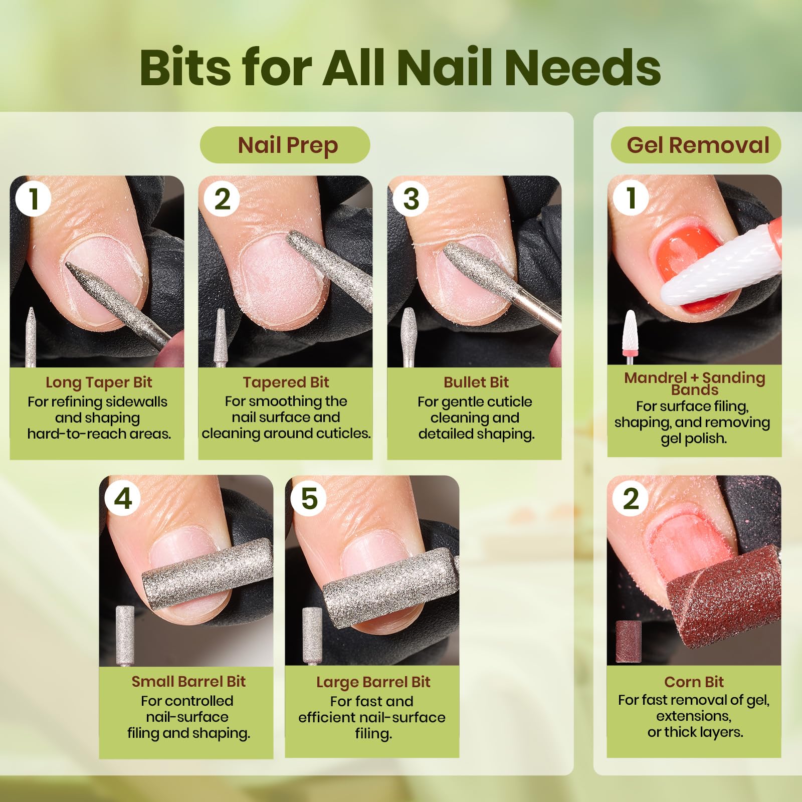 Beetles Gel Nail Starter Kit Nails With UV Light and Nail Drill 55Pcs 32 Colors All-in-One Mani Kit