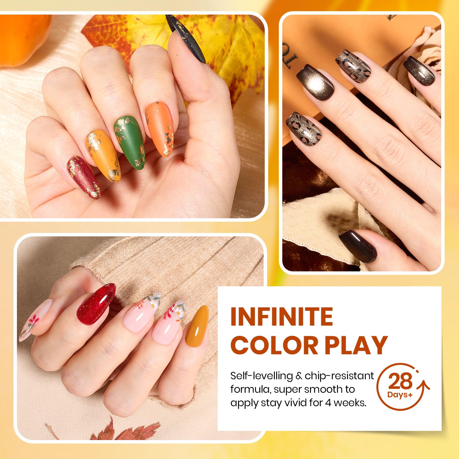 Glint Crush - 20 Colors Cat Eye Glitter Gel Polish