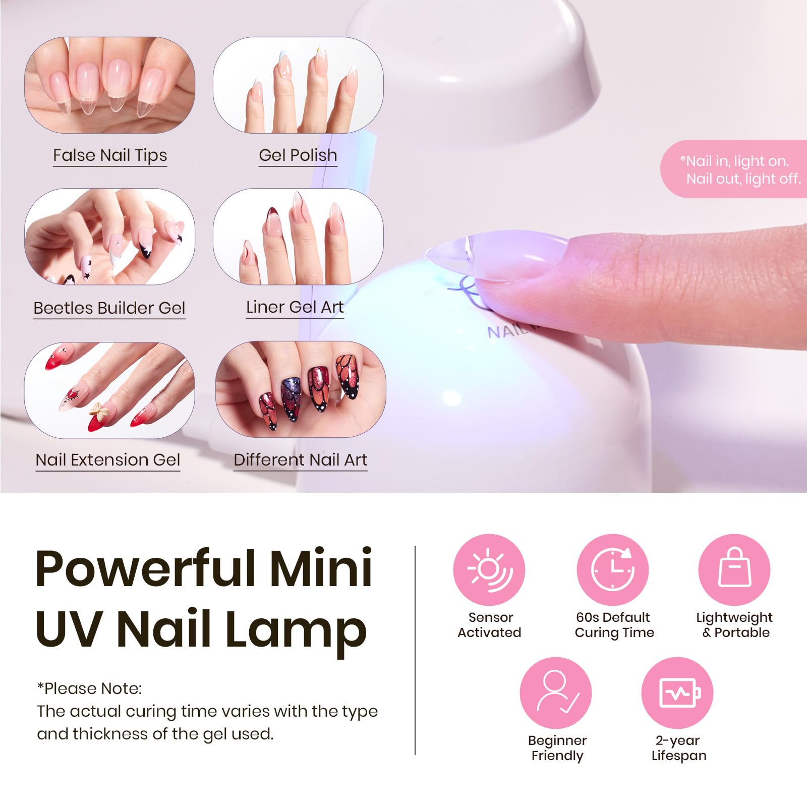 Tipex Medium Almond Half Matte Nail Tips Kit |224pcs