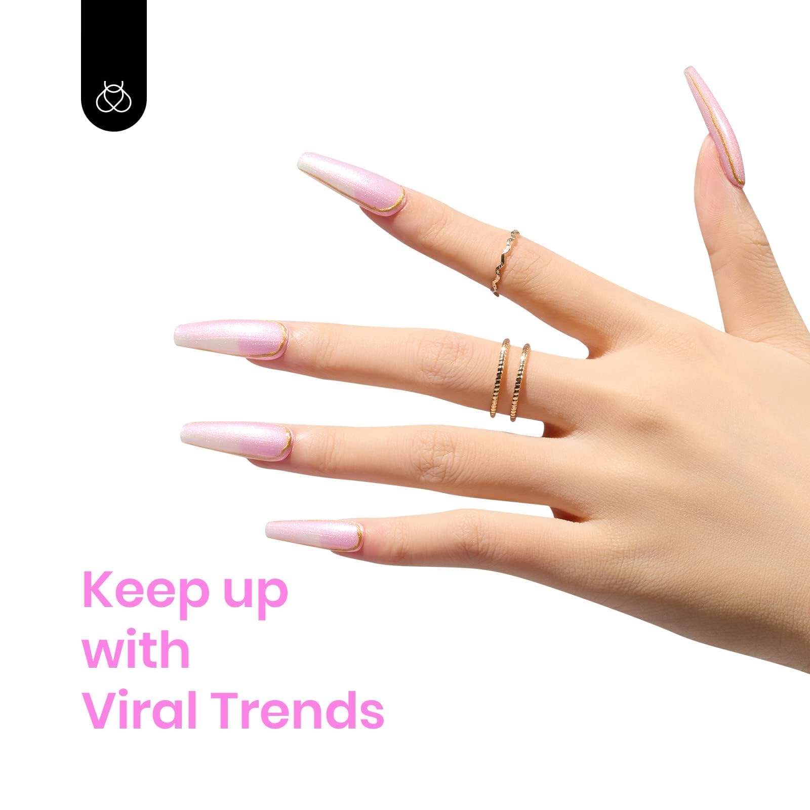 Pearlescent Pink|15ml Gel Polish Colors Glitter Gel Star Nails