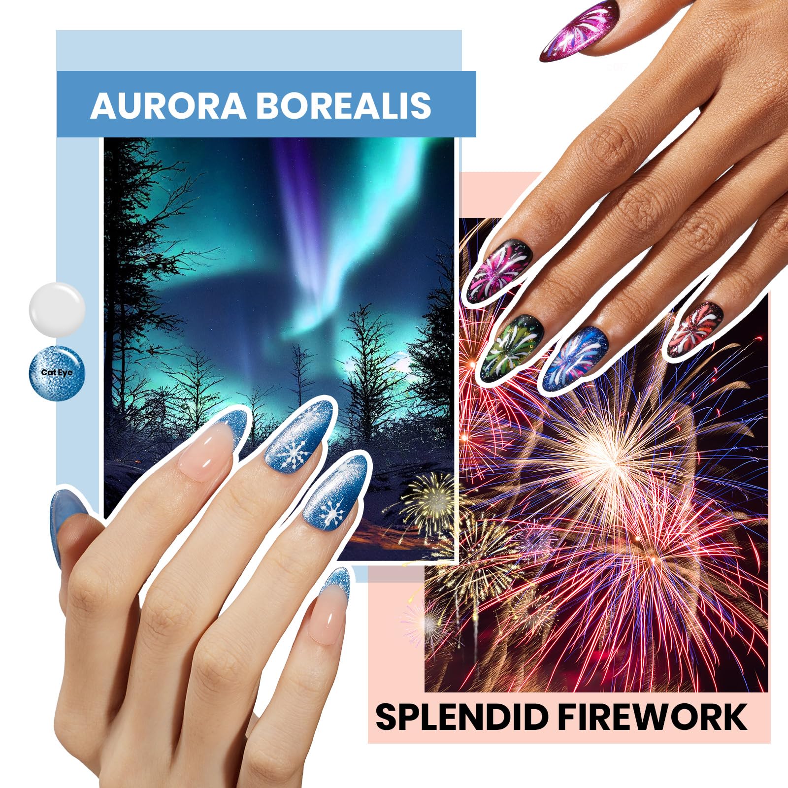 World Travel Gel Nail Polish | 60 Nail Gel Polish Colors Kit total 77 pcs