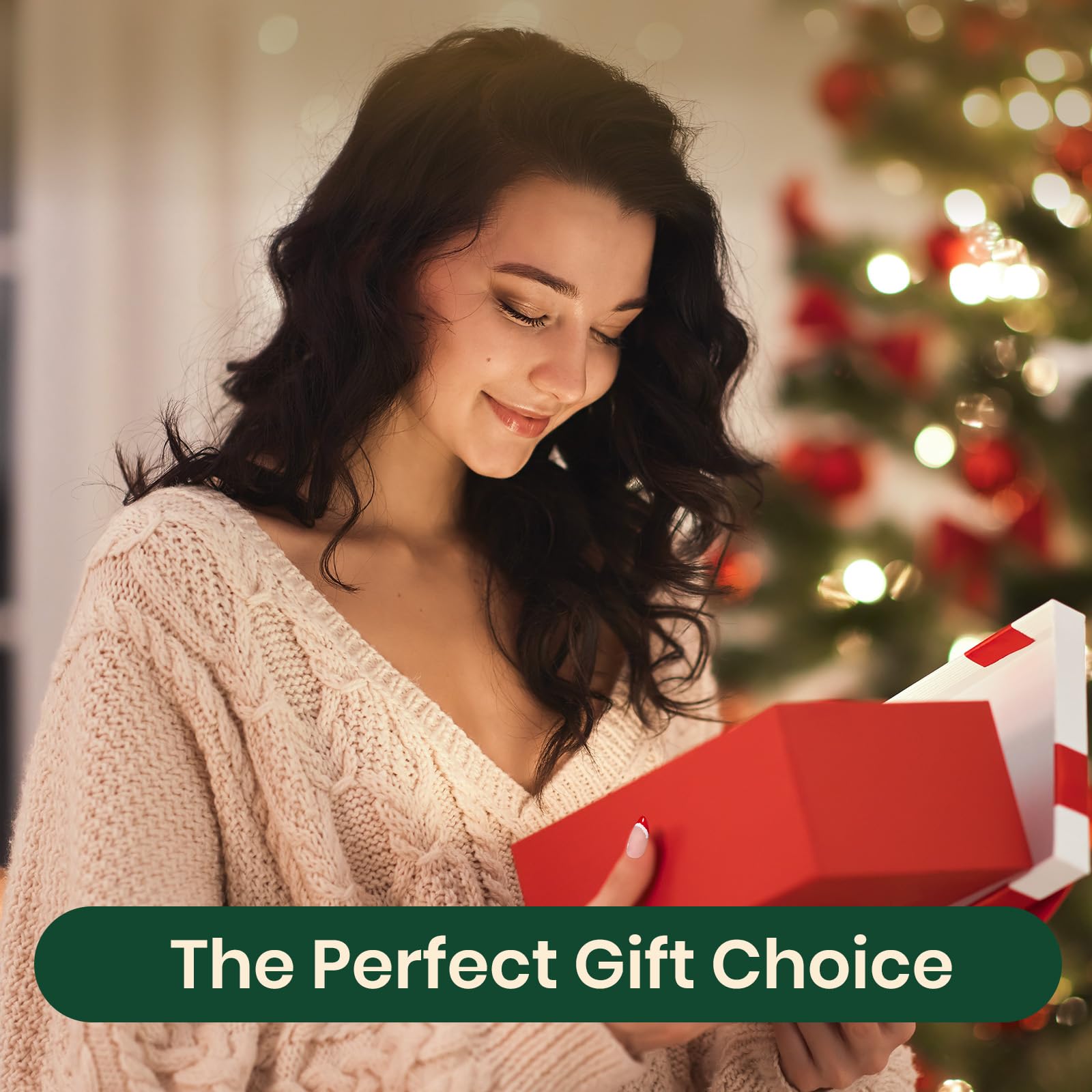 Beetles Christmas Gel Polish Set Stain Carol - 5 Colors Sparkle Red Green Set