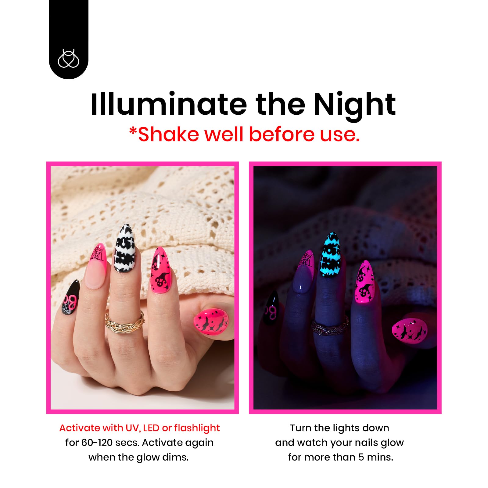 Neon Pink |15ml Gel Polish Summer Nail Designs