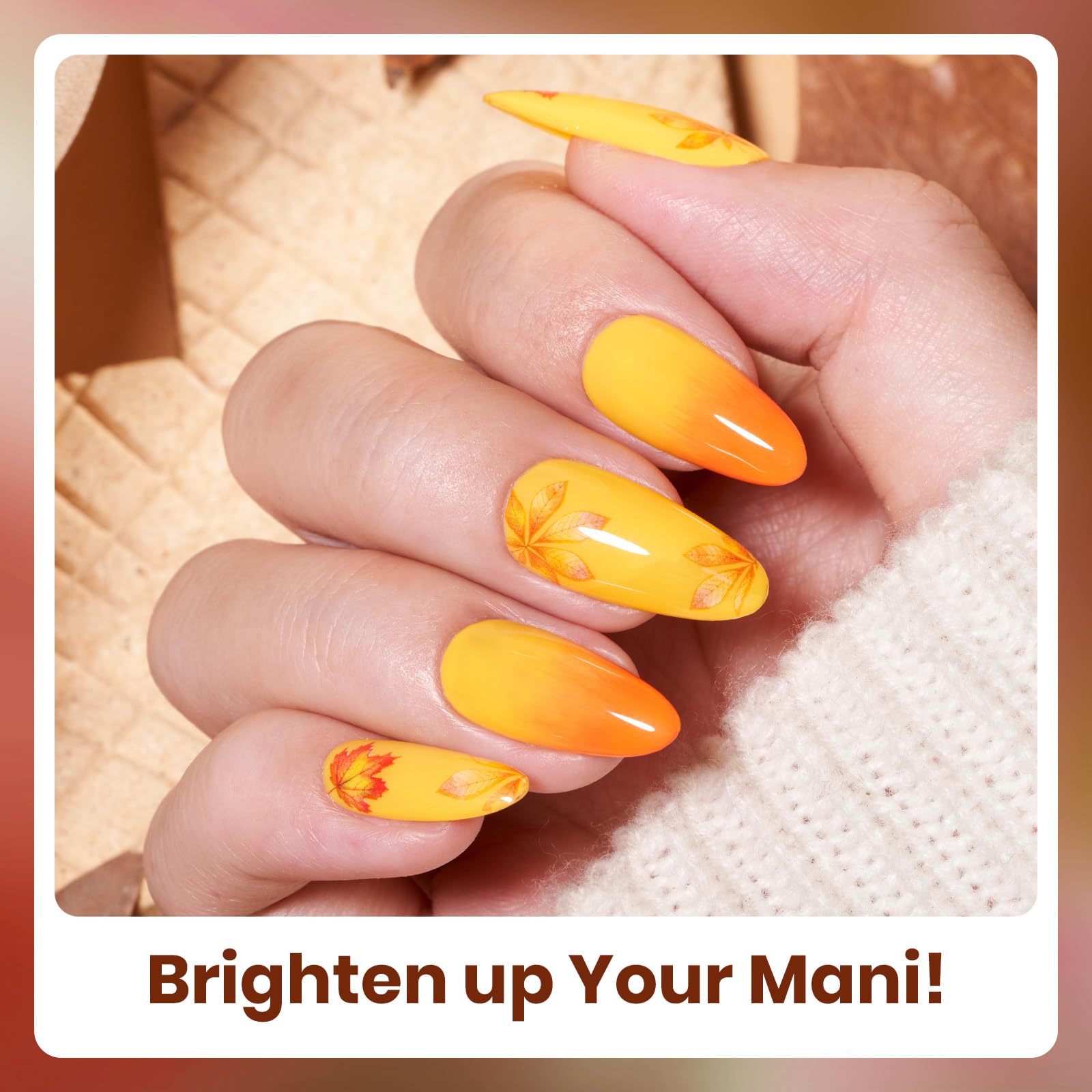 Autumn Leaves- 6 Colors Gel Polish Kit for Nails