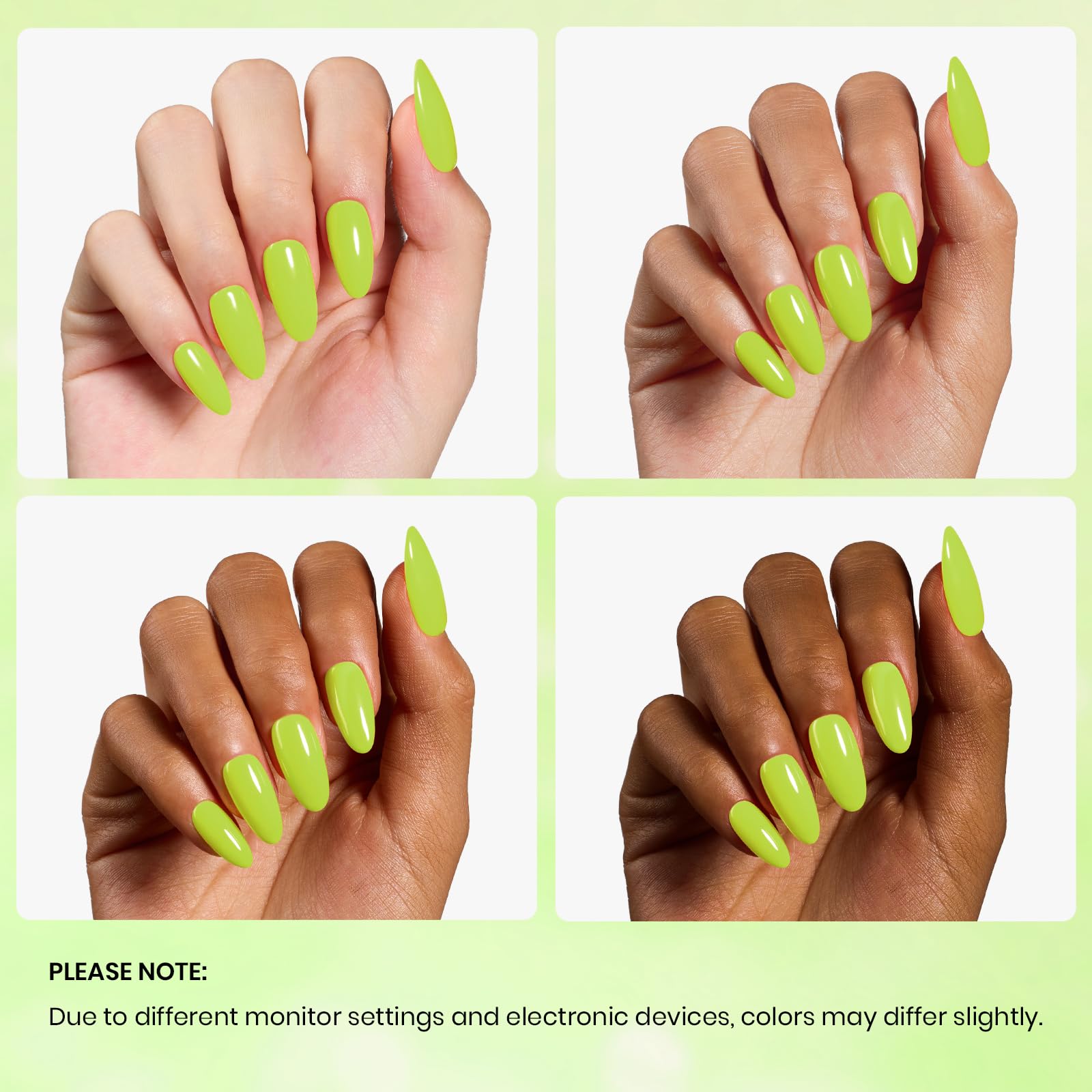 Halloween Chartreuse - Light Green Gel Nail Polish