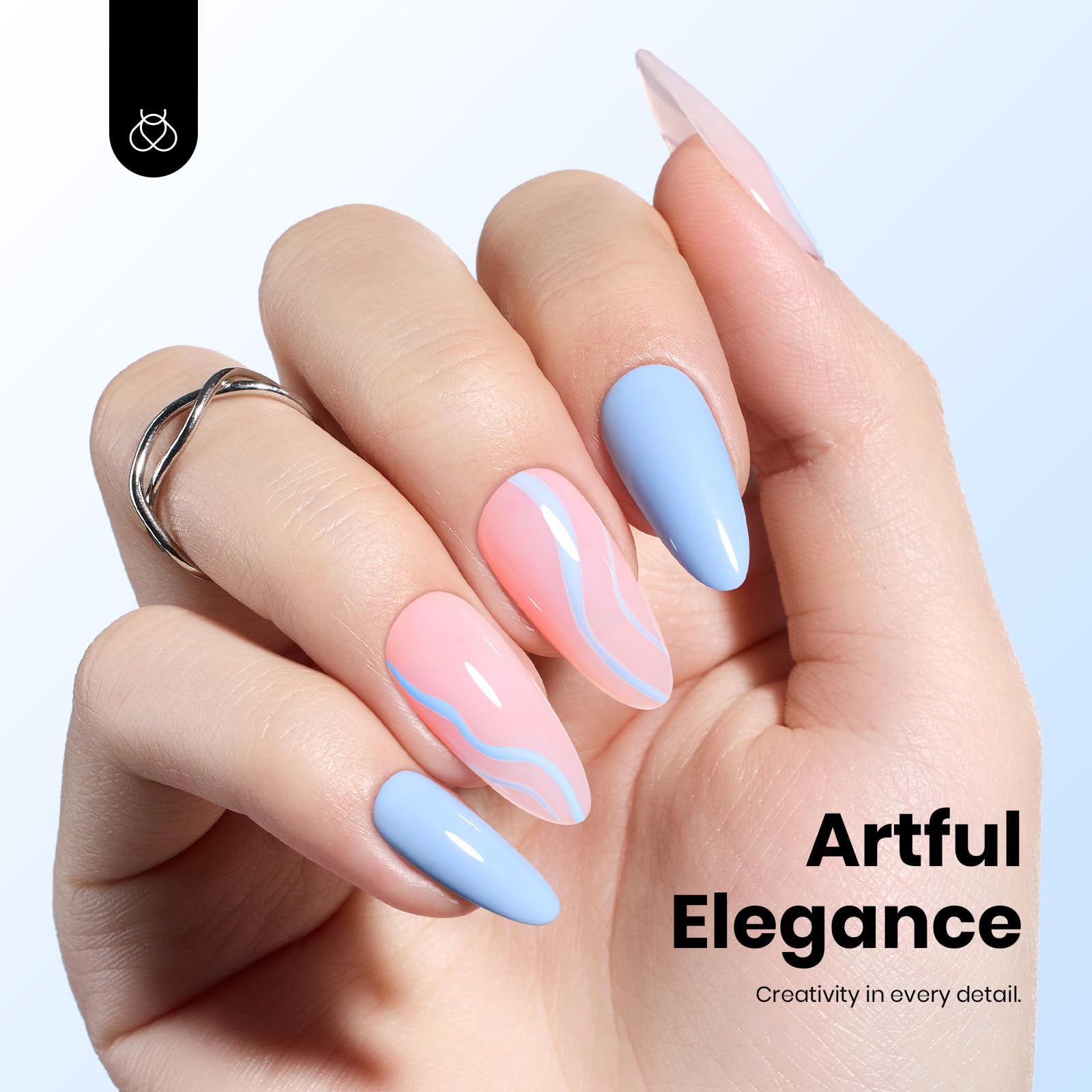 Blue Memories Hema-Free Upgraded Colorful Bottle Packaging Gel Polish 15ml