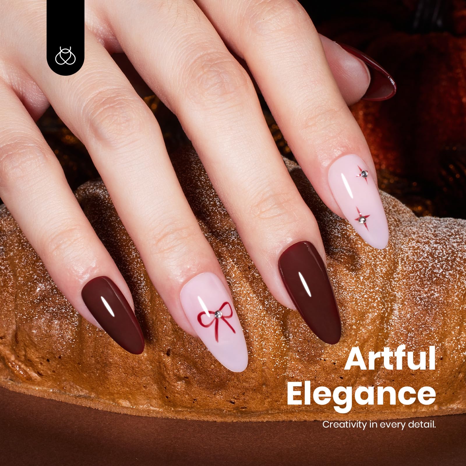 Beetles Hema-Free Gel Polish Merlot Wine - Dark Maroon Wine Red Gel Nail Polish 15ML Beetles Hema-Free Gel Polish Merlot Wine - Dark Maroon Wine Red Gel Nail Polish 15ML