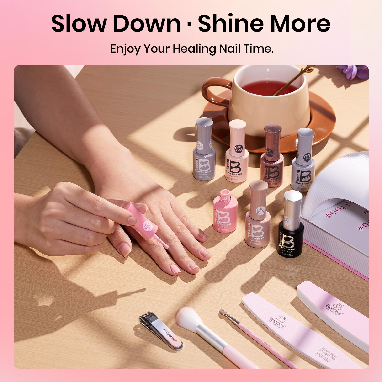 Beetles Mini Mani Studio Kit - Stay Shining Cozy Elegance Collection