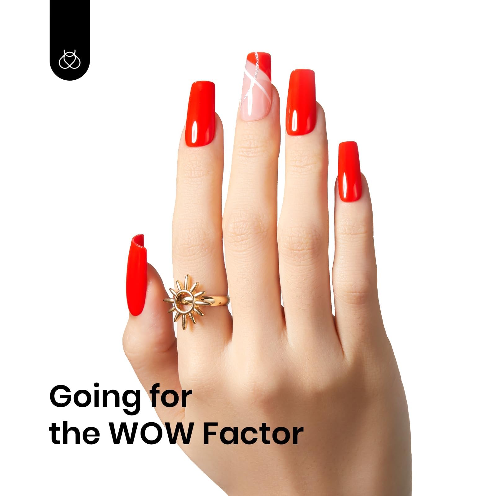 Beetles Bright Red Gel Nail Polish |15ml