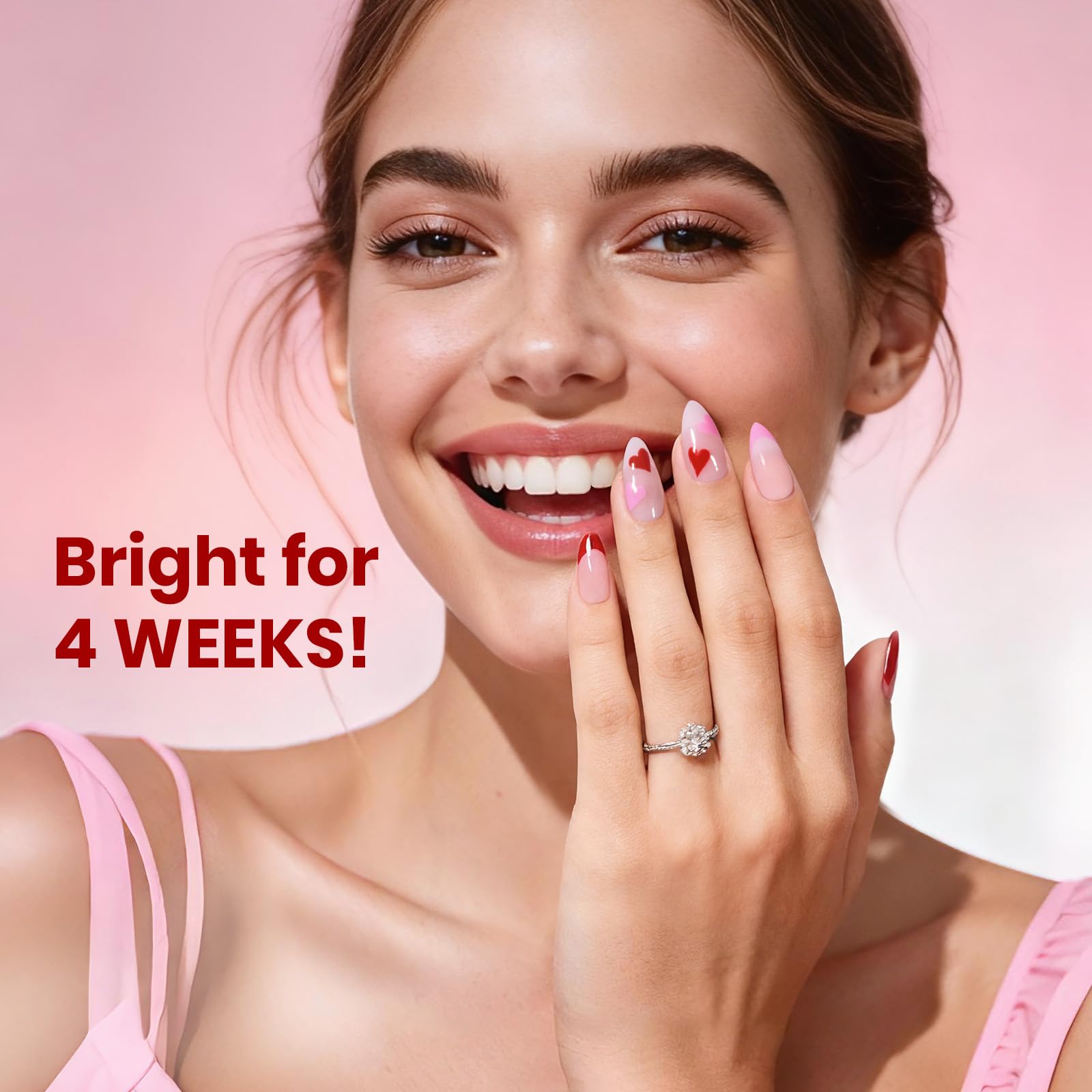 Beetles Valentine Nails Must-Have - 7ml Red Gel Liner Polish for French Tip Swirl Nail Art