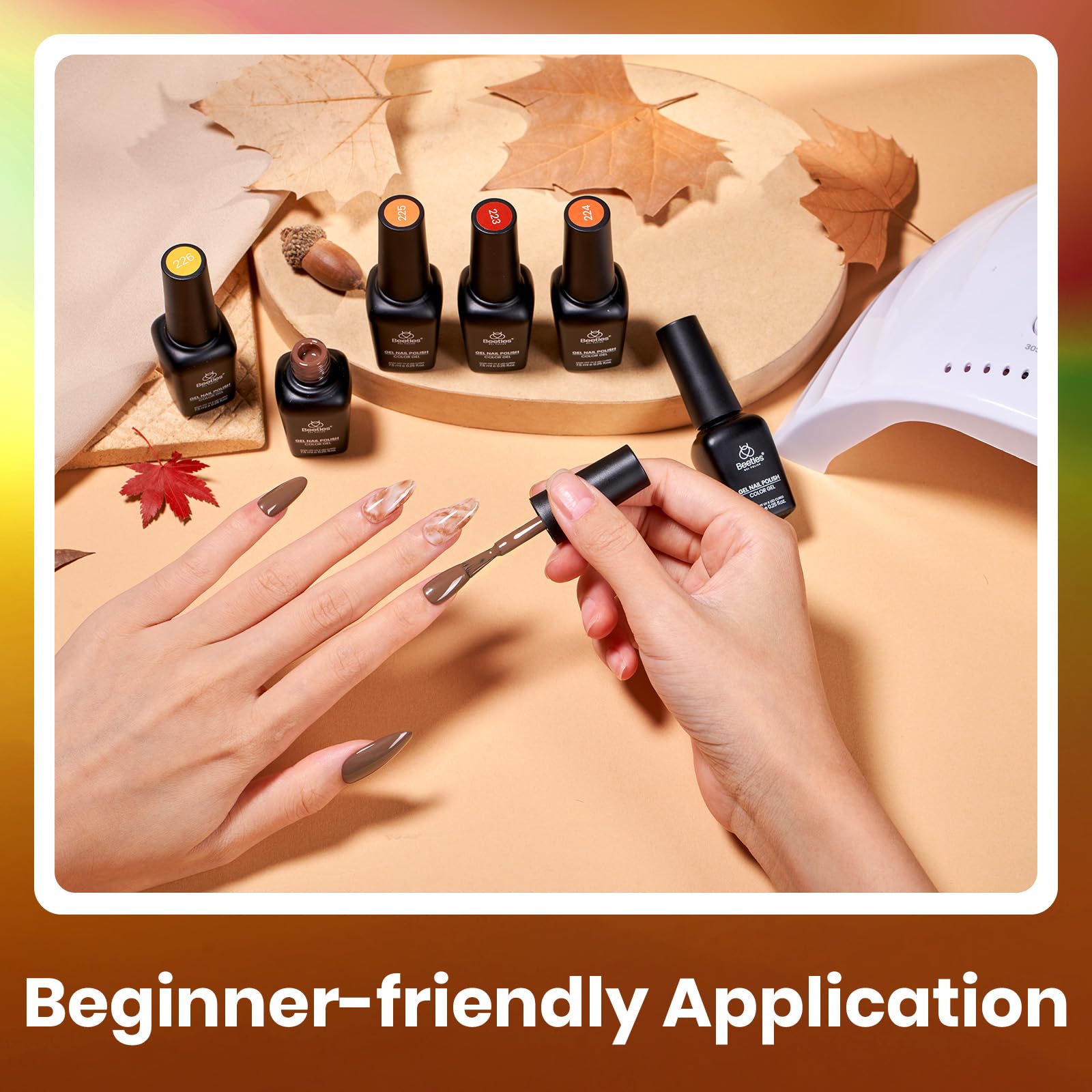 Autumn Leaves- 6 Colors Gel Polish Kit for Nails