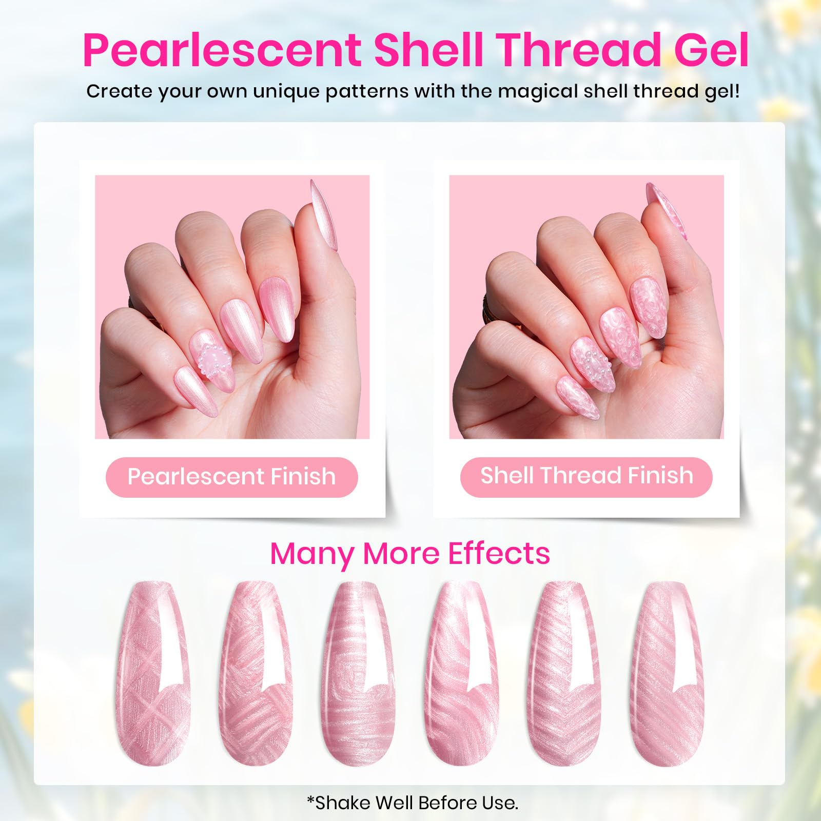 Woodland Fairy- Jelly Glitter 36 Gel Colors Kits – Beetles Gel Polish