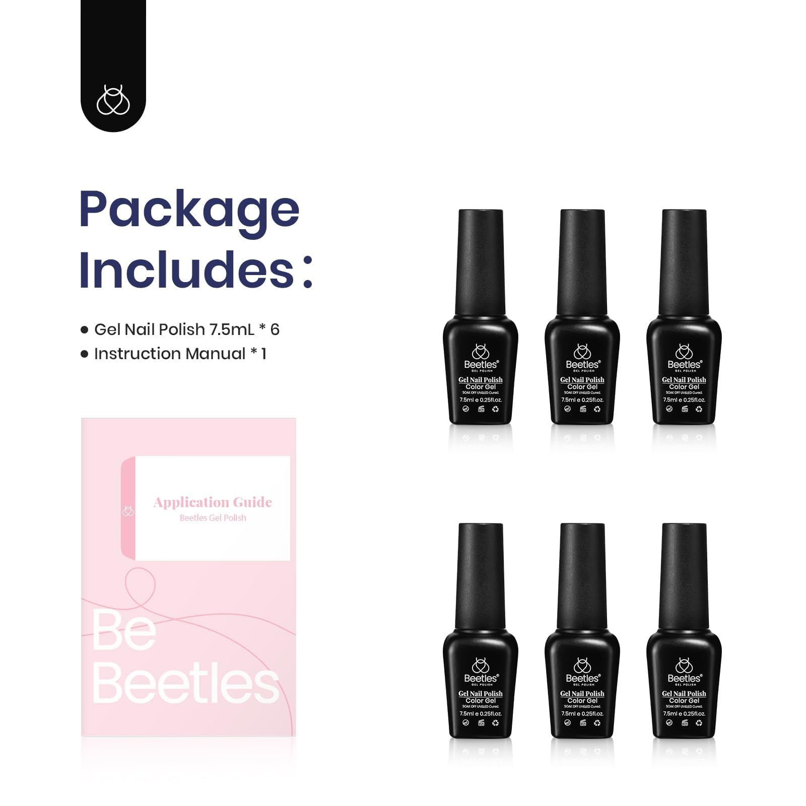 Starry Nightfall | 6 Colors Gel Polish Set