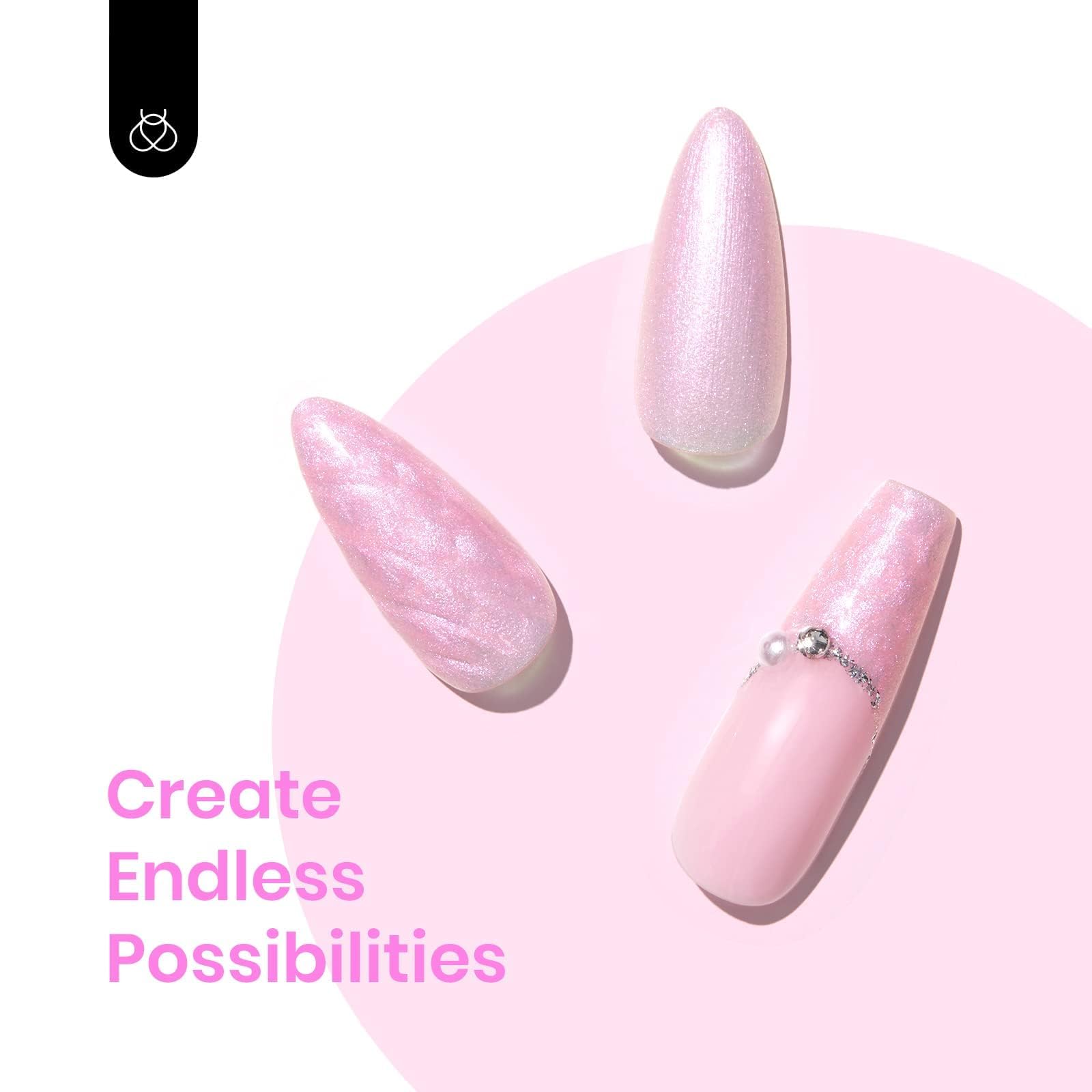 Pearlescent Pink|15ml Gel Polish Colors Glitter Gel Star Nails