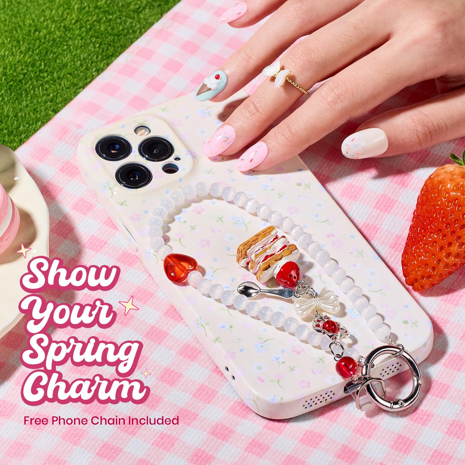 Beetles Easter Gel Nail Polish Set, Spring Nails Pastel Whip 6 Colors Macaron Shimmer Glitter Gel Polish