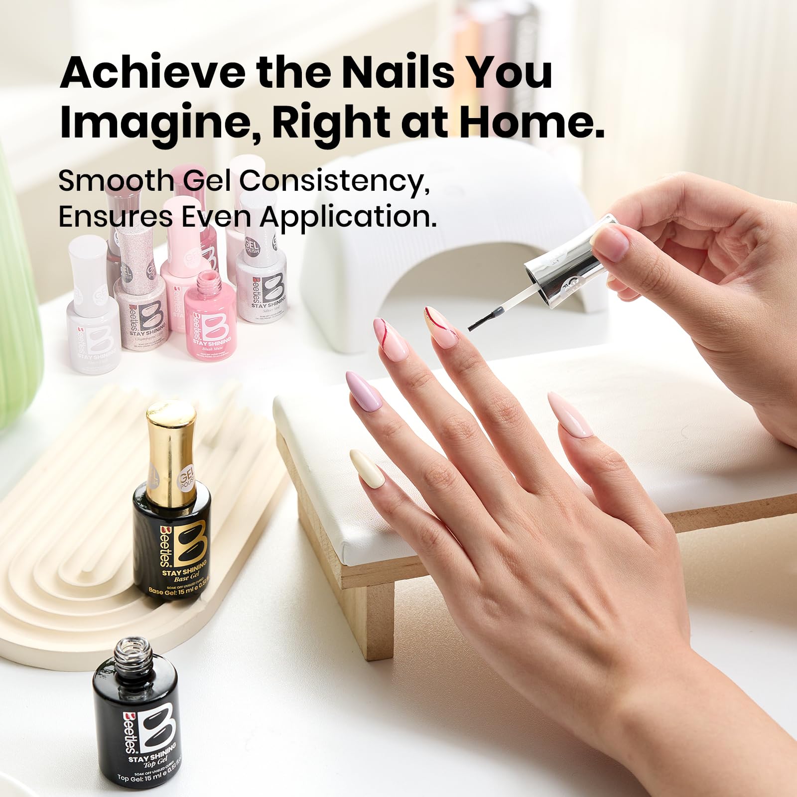 Beetles Base and Top Coat Set - Stay Shining Crystal Shield Duo