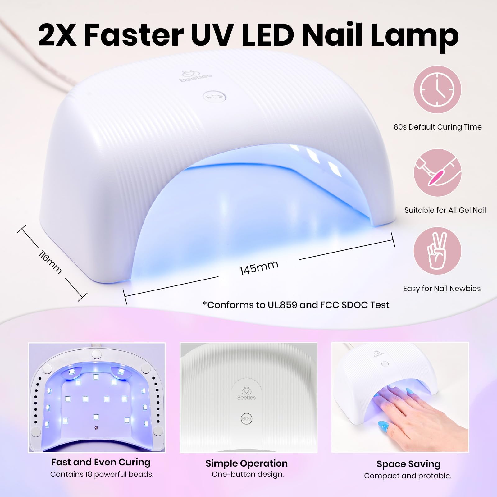 Color Enchantment Pro All in one Starter Kit Summer Nails 55 Colors Gel Nail Polish Kit(total 81pcs)